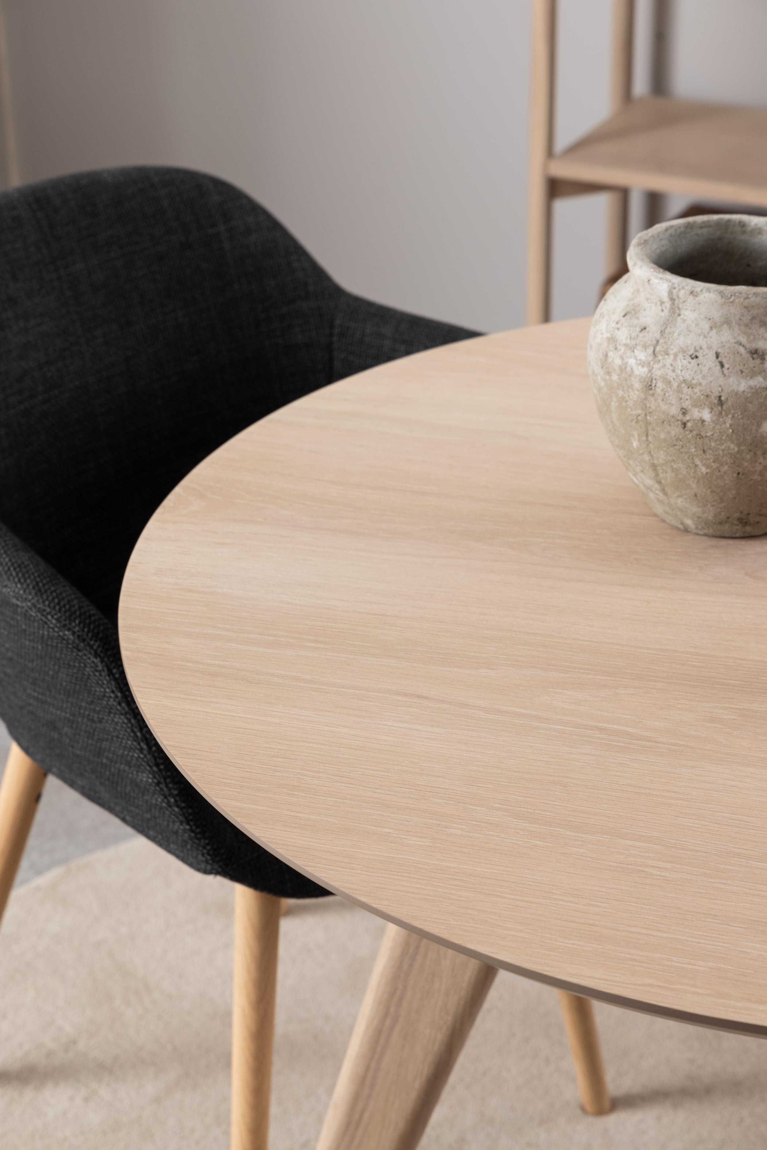 Bendt Ronde Eettafel 'Kimya' Eiken, 100cm