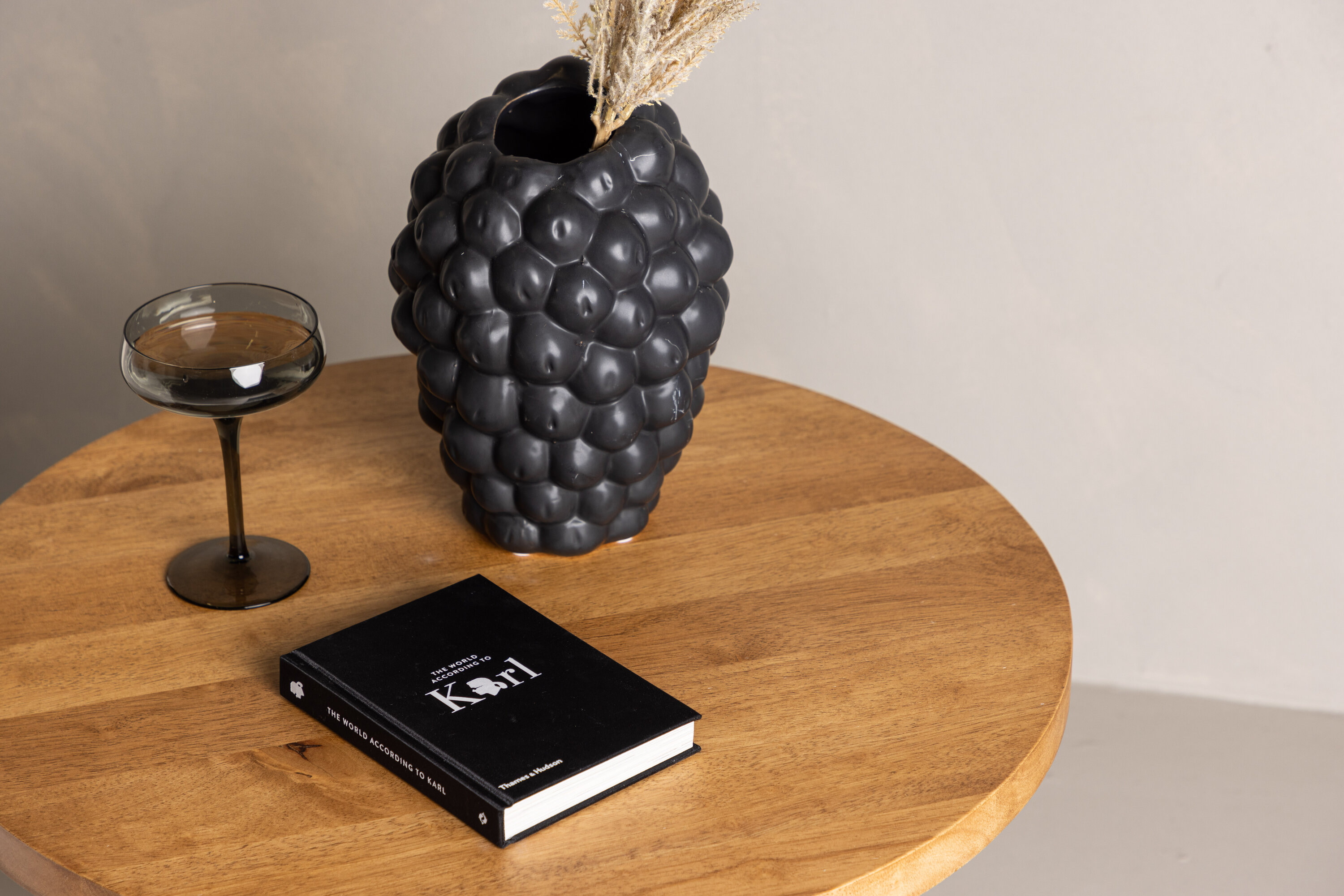 Nohr Ronde Salontafel 'Meghen' Rubberhout, 60cm