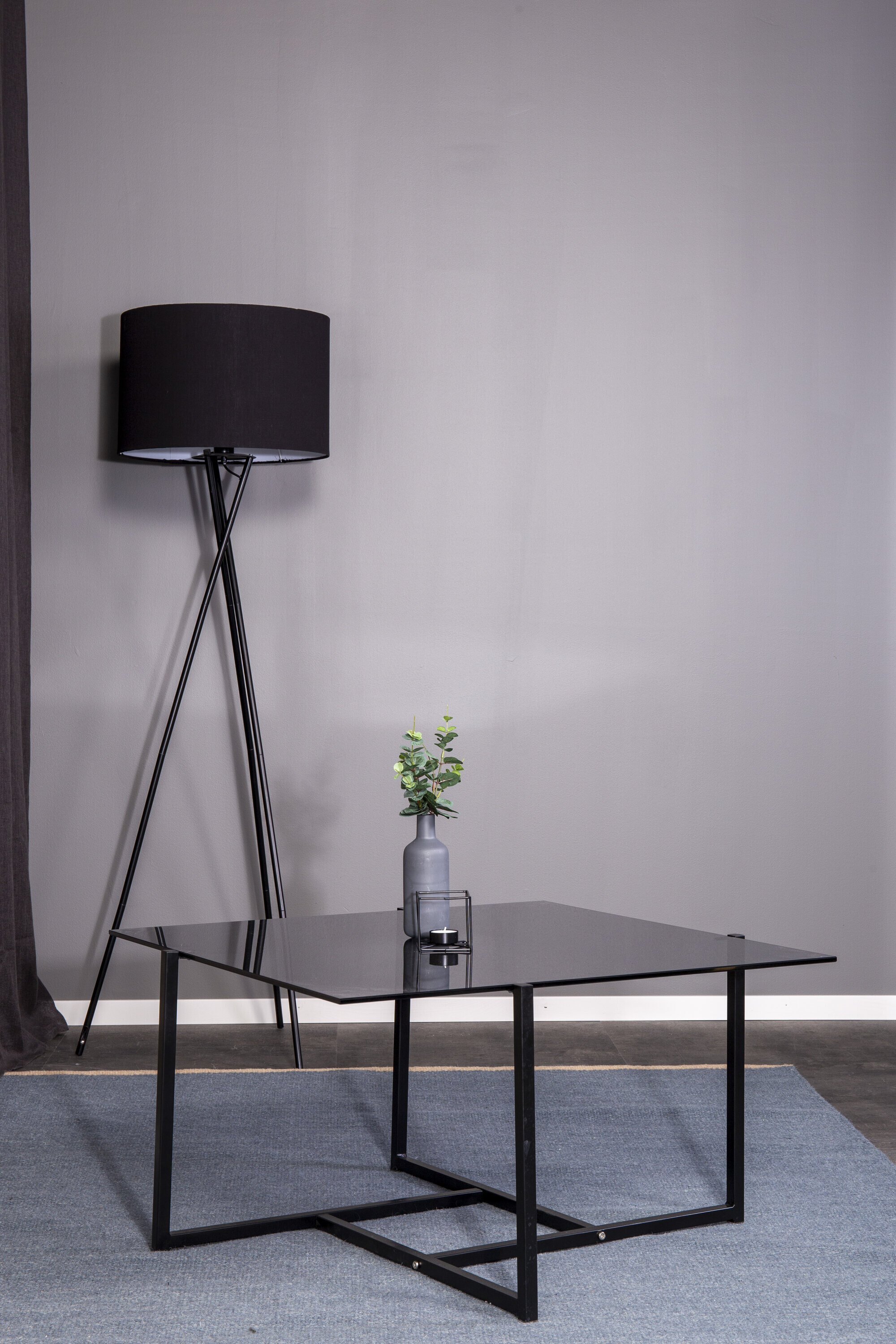 Nohr Salontafel 'Katelynne' 80 x 80cm, kleur Zwart