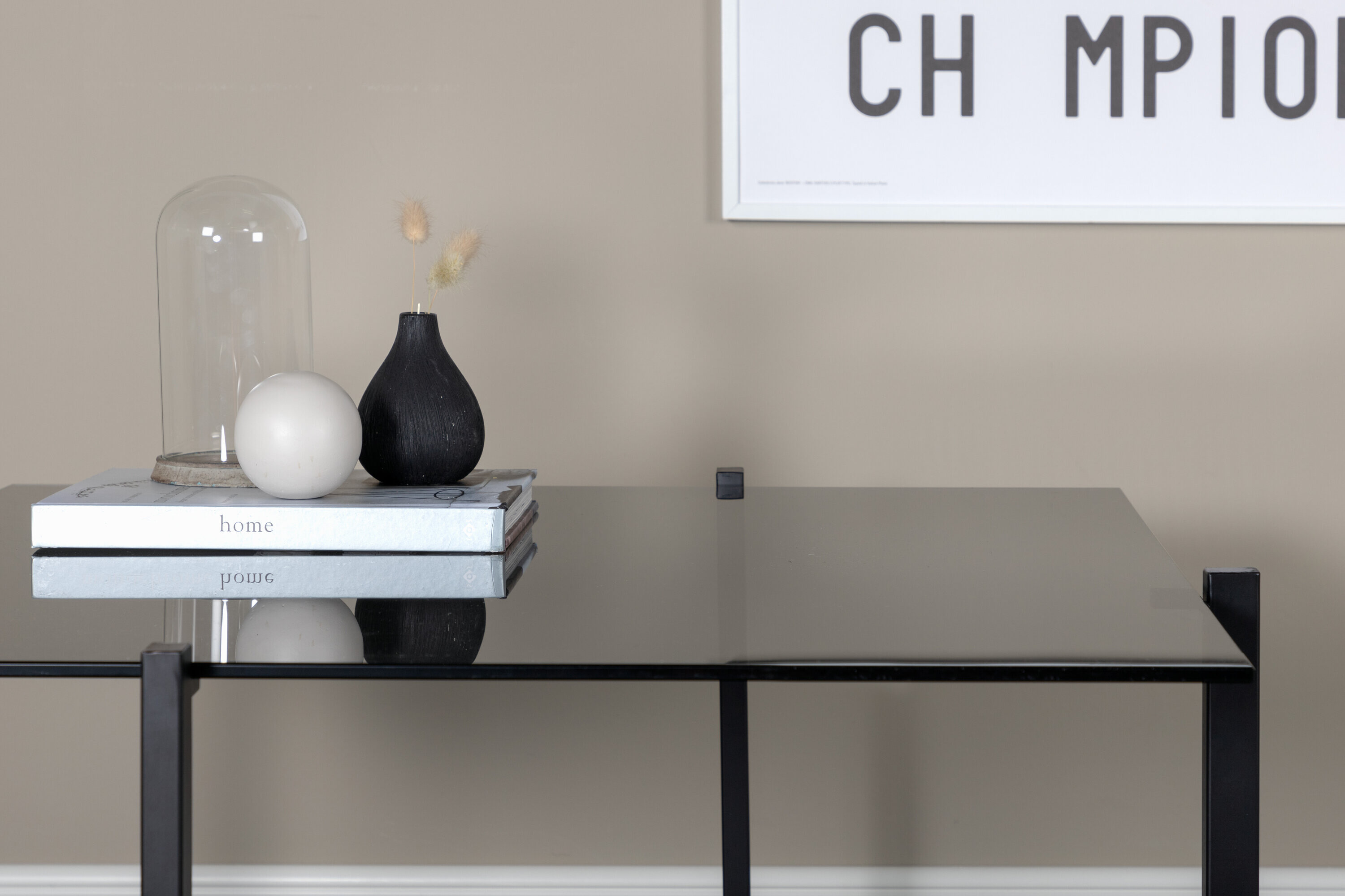 Nohr Salontafel 'Katelynne' 80 x 80cm, kleur Zwart