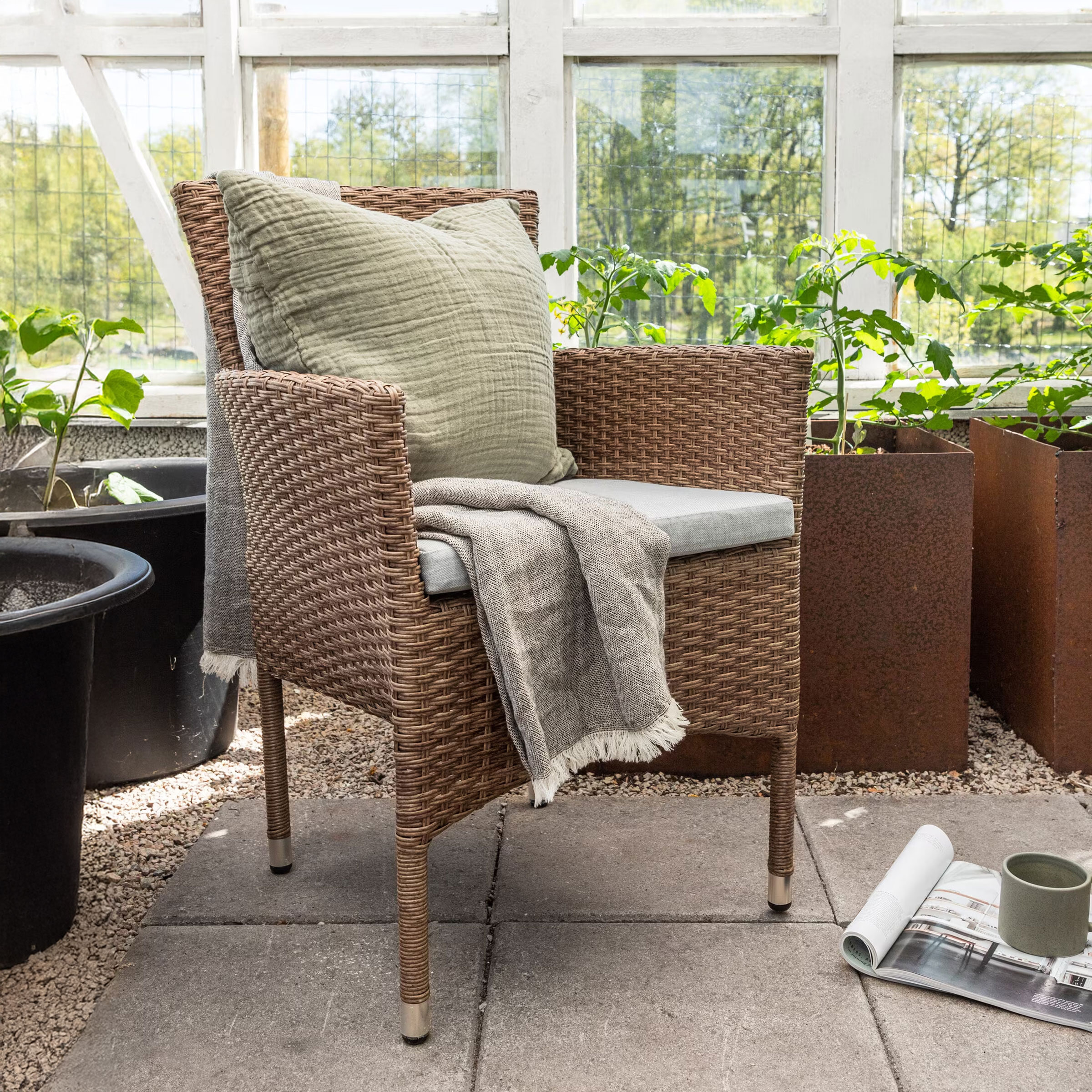 Nohr Tuinstoel Theressa Wicker