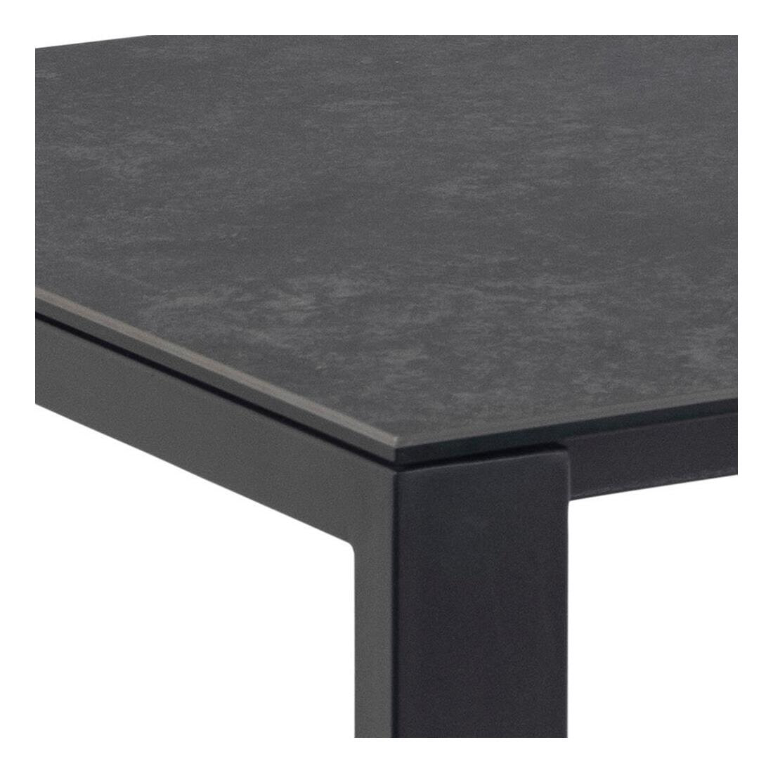 Bendt Eettafel 'Latandra' Keramiek, 200 x 90cm, kleur Zwart