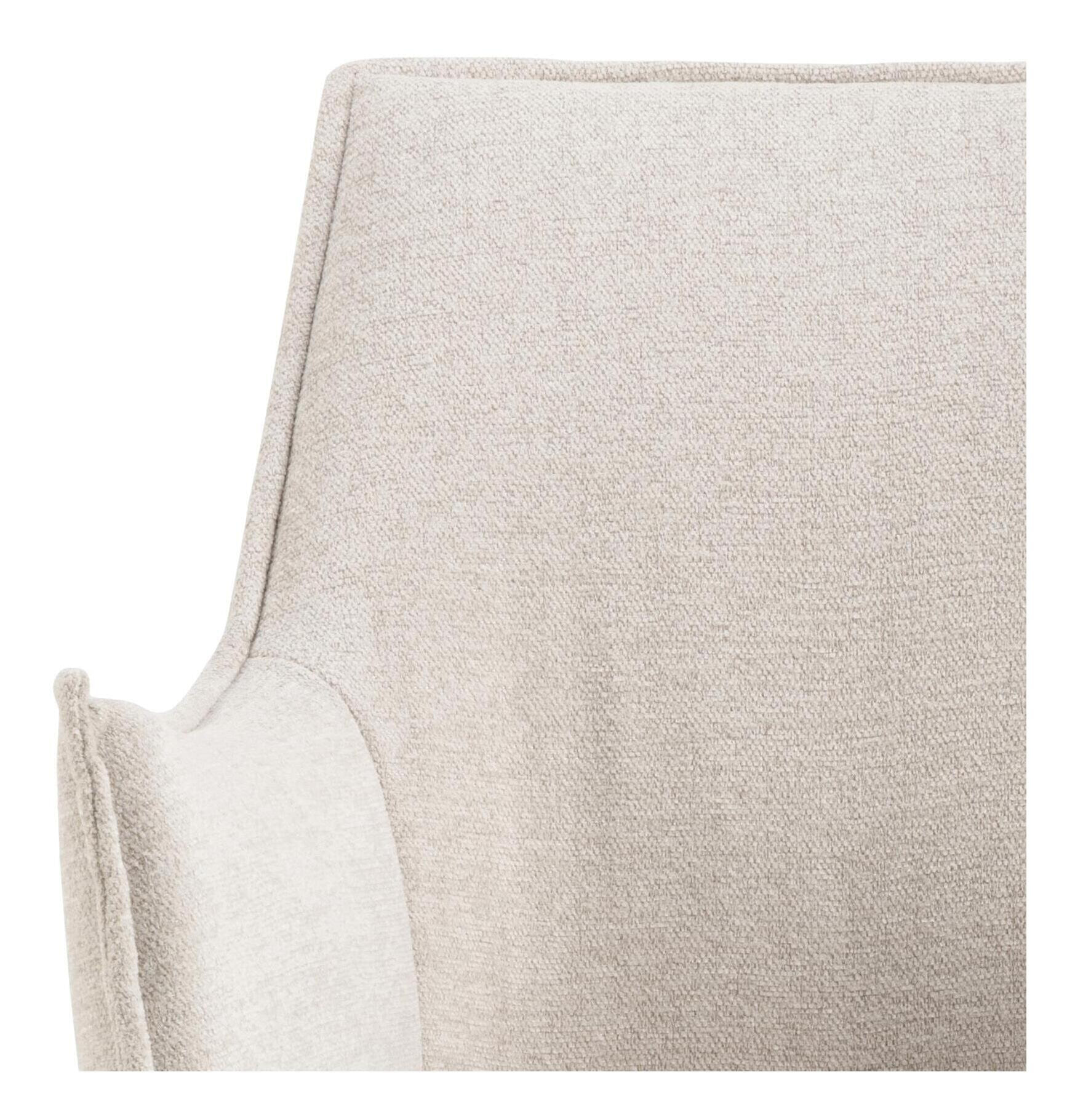 Bendt Eetkamerstoel 'Jestin' Structuurstof, kleur Beige