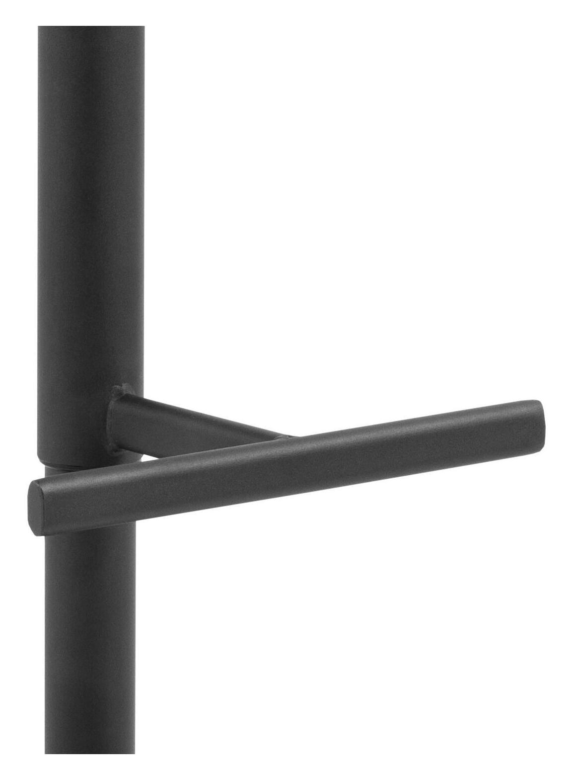 Bendt Draaibare Barkruk 'Labarron' kleur Donkergrijs (zithoogte 65-86cm)