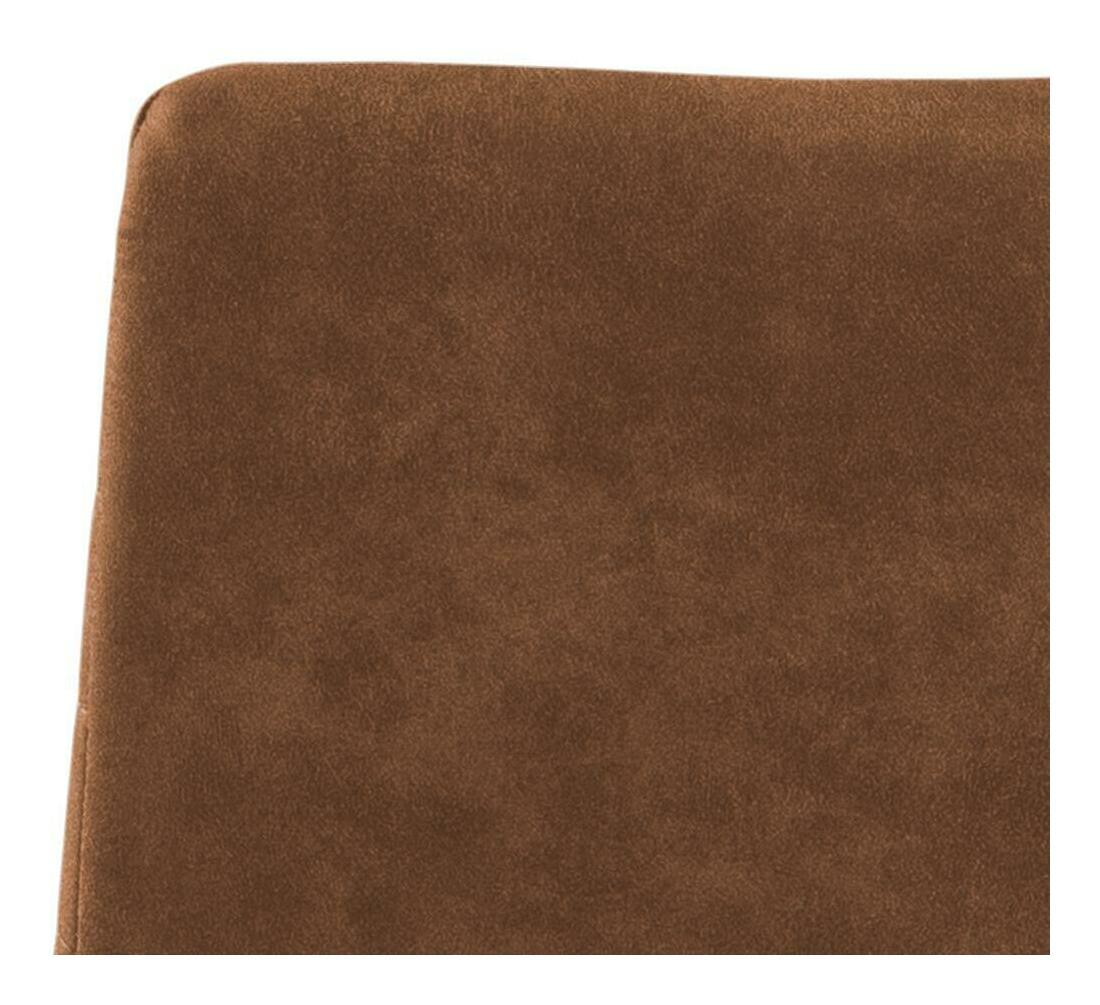 Bendt Draaibare Barkruk 'Yordy' PU, kleur Cognac (zithoogte 60.5-82cm)