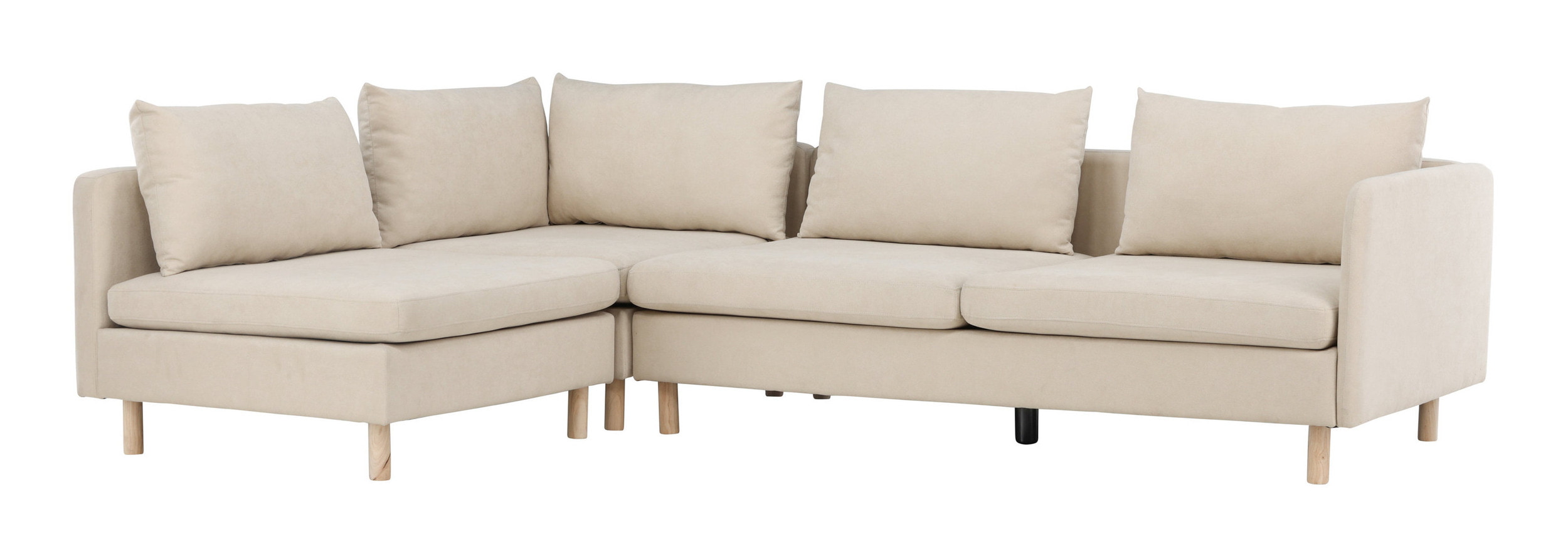 Nohr Hoekbank 'Sharen' 295cm, kleur Beige
