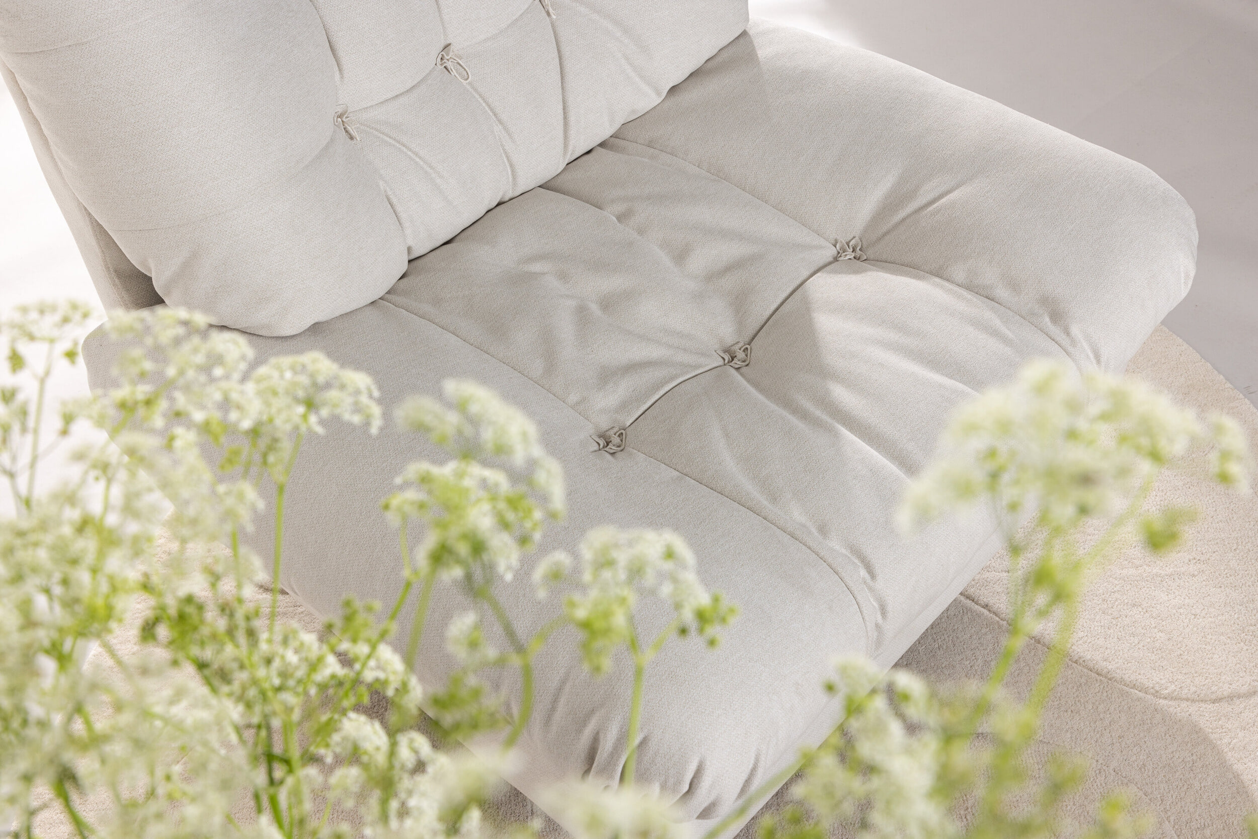 Nohr Fauteuil 'Timoty' kleur Off White