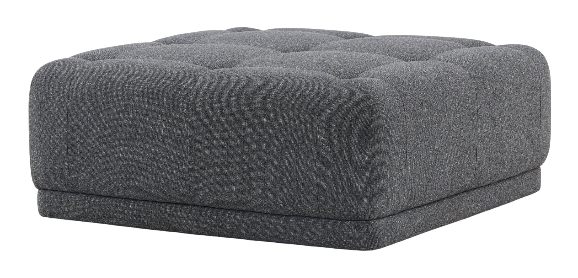 Nohr Poef 'Mickayla' 100 x 100cm, kleur Donkergrijs