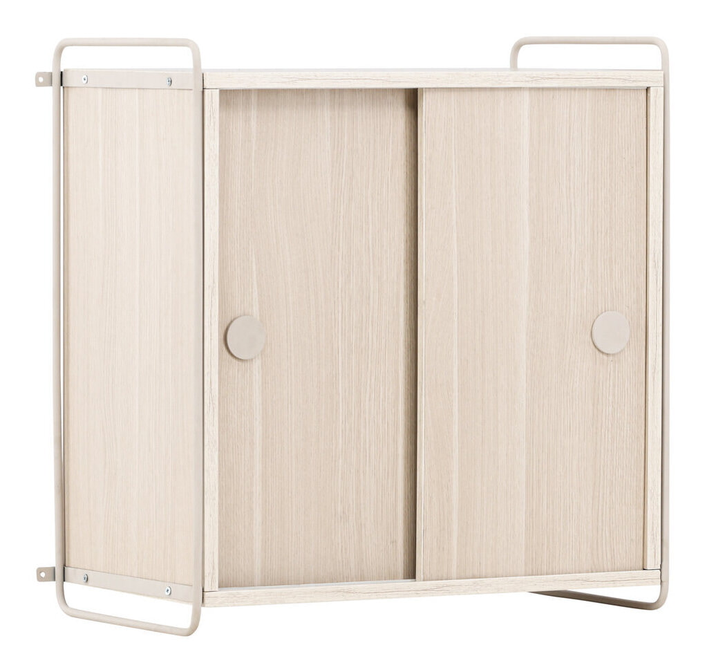 Nohr Hangende Opbergkast 'Marketta' 68 x 60cm, kleur Whitewash