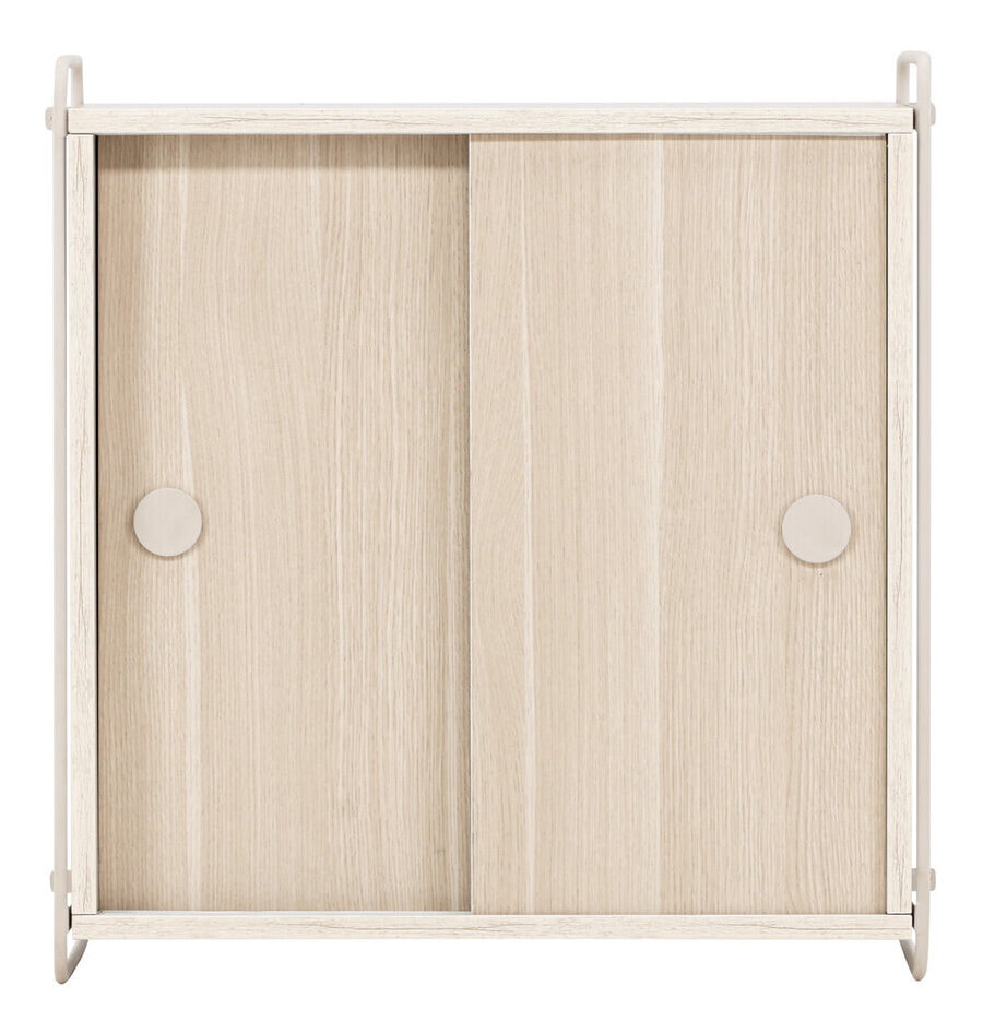 Nohr Hangende Opbergkast 'Marketta' 68 x 60cm, kleur Whitewash