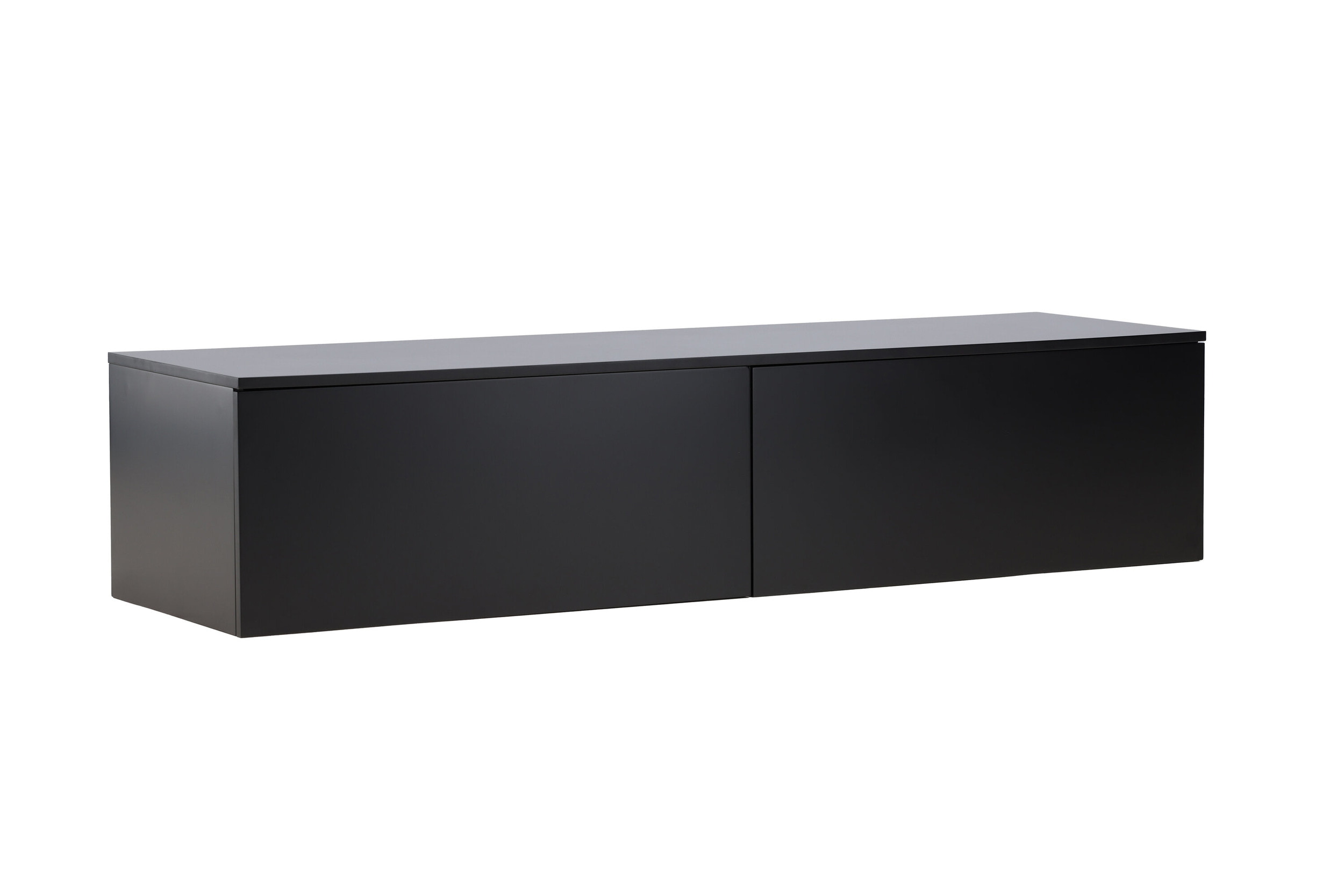 Nohr Zwevend TV-meubel 'Ericka' MDF, 160cm, kleur Zwart