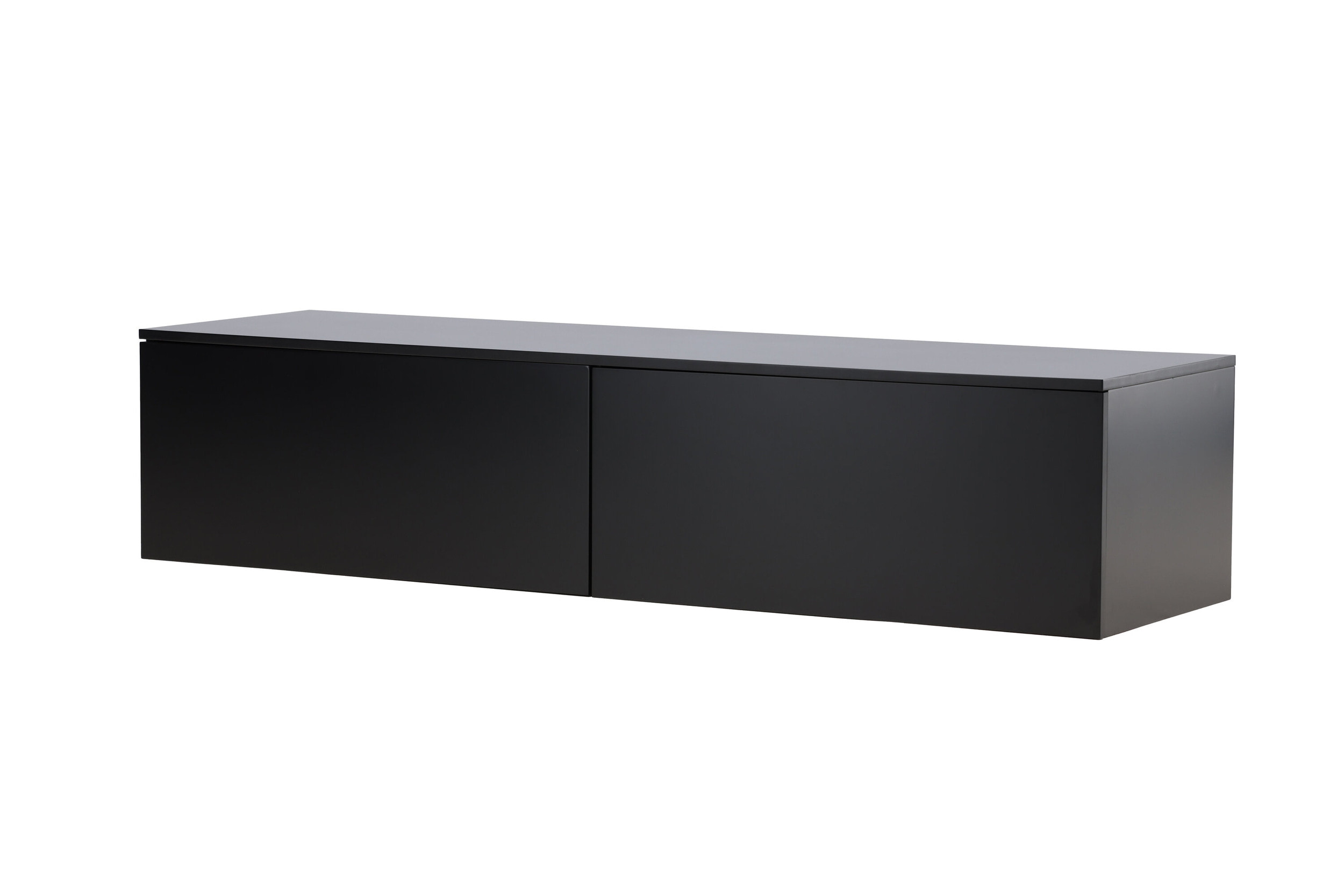 Nohr Zwevend TV-meubel 'Ericka' MDF, 160cm, kleur Zwart