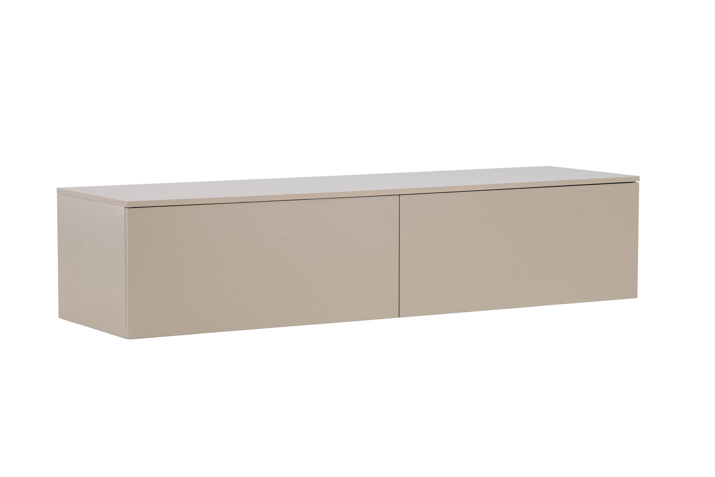 Nohr Zwevend TV-meubel 'Ericka' MDF, 160cm, kleur Beige