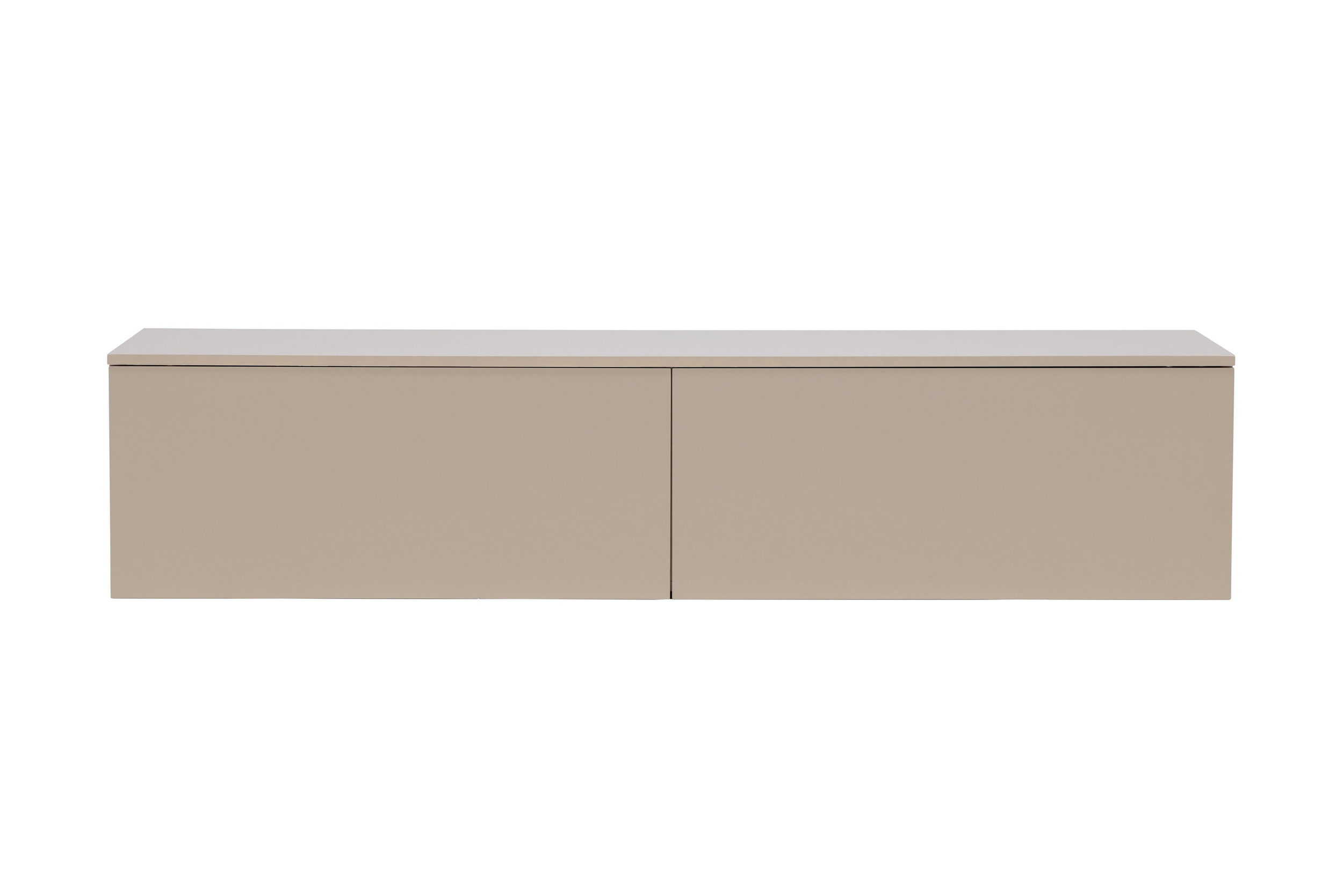 Nohr Zwevend TV-meubel 'Ericka' MDF, 160cm, kleur Beige