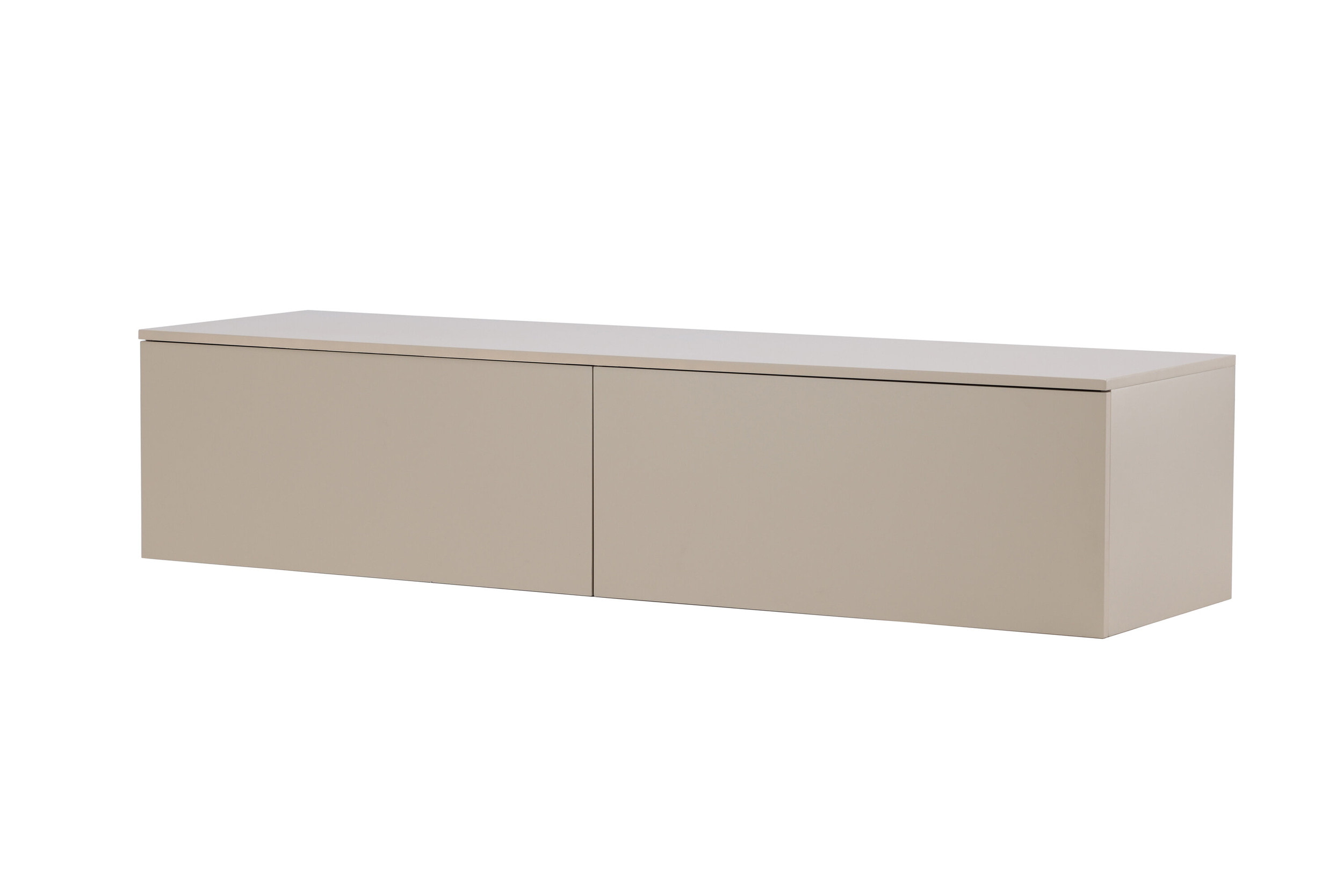 Nohr Zwevend TV-meubel 'Ericka' MDF, 160cm, kleur Beige