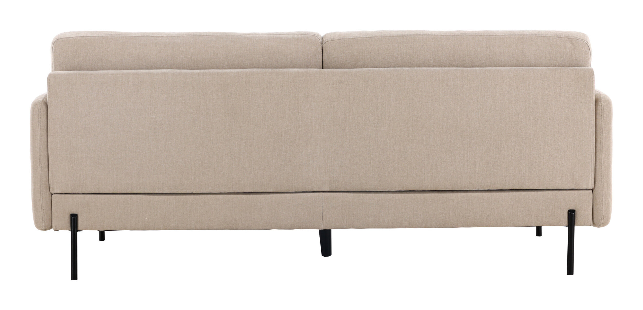 Nohr 3-zits Bank 'Janara' Velvet, 210cm, kleur Beige