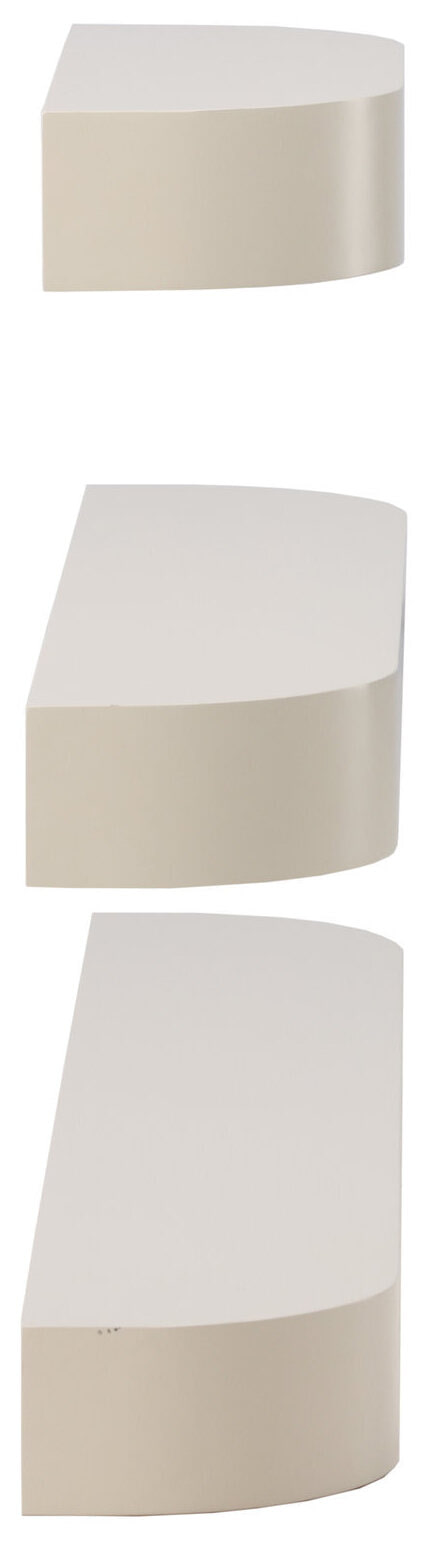 Nohr Wandplank 'Carolan' Set van 3 stuks, 55/95/135 cm, kleur Beige