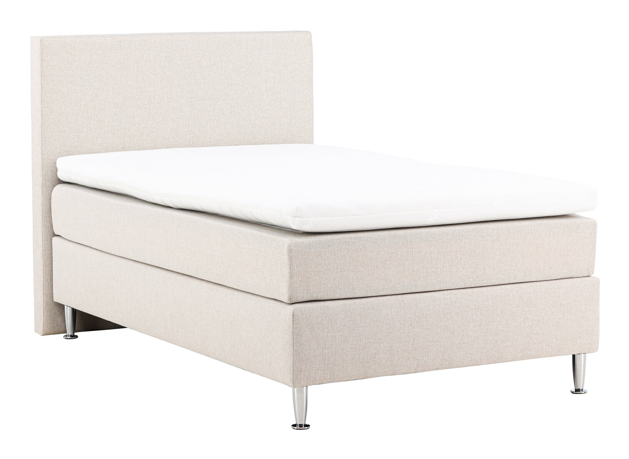 Nohr  Bed 'Jacquise' 120 x 200cm, kleur Beige