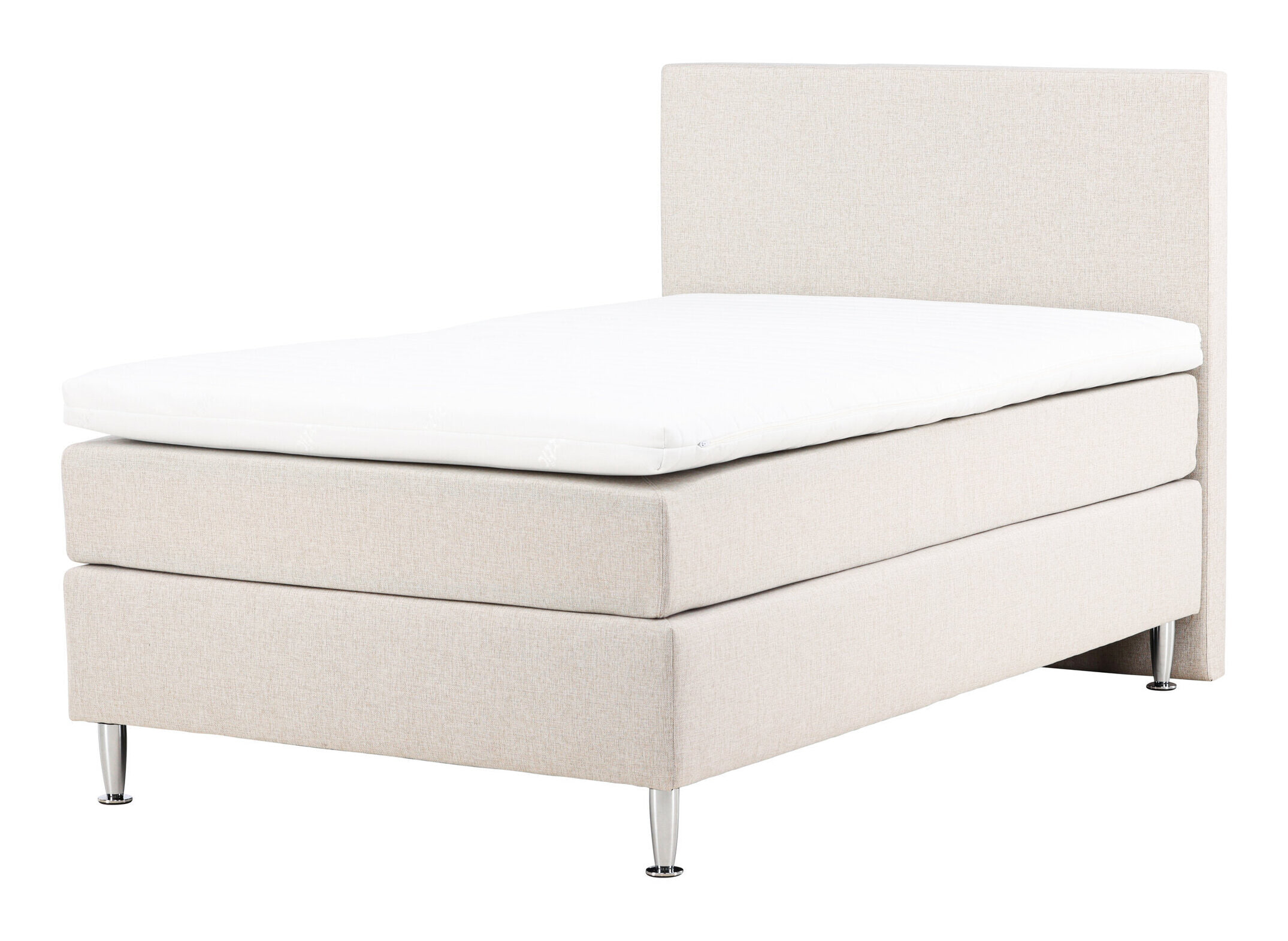 Nohr  Bed 'Jacquise' 120 x 200cm, kleur Beige