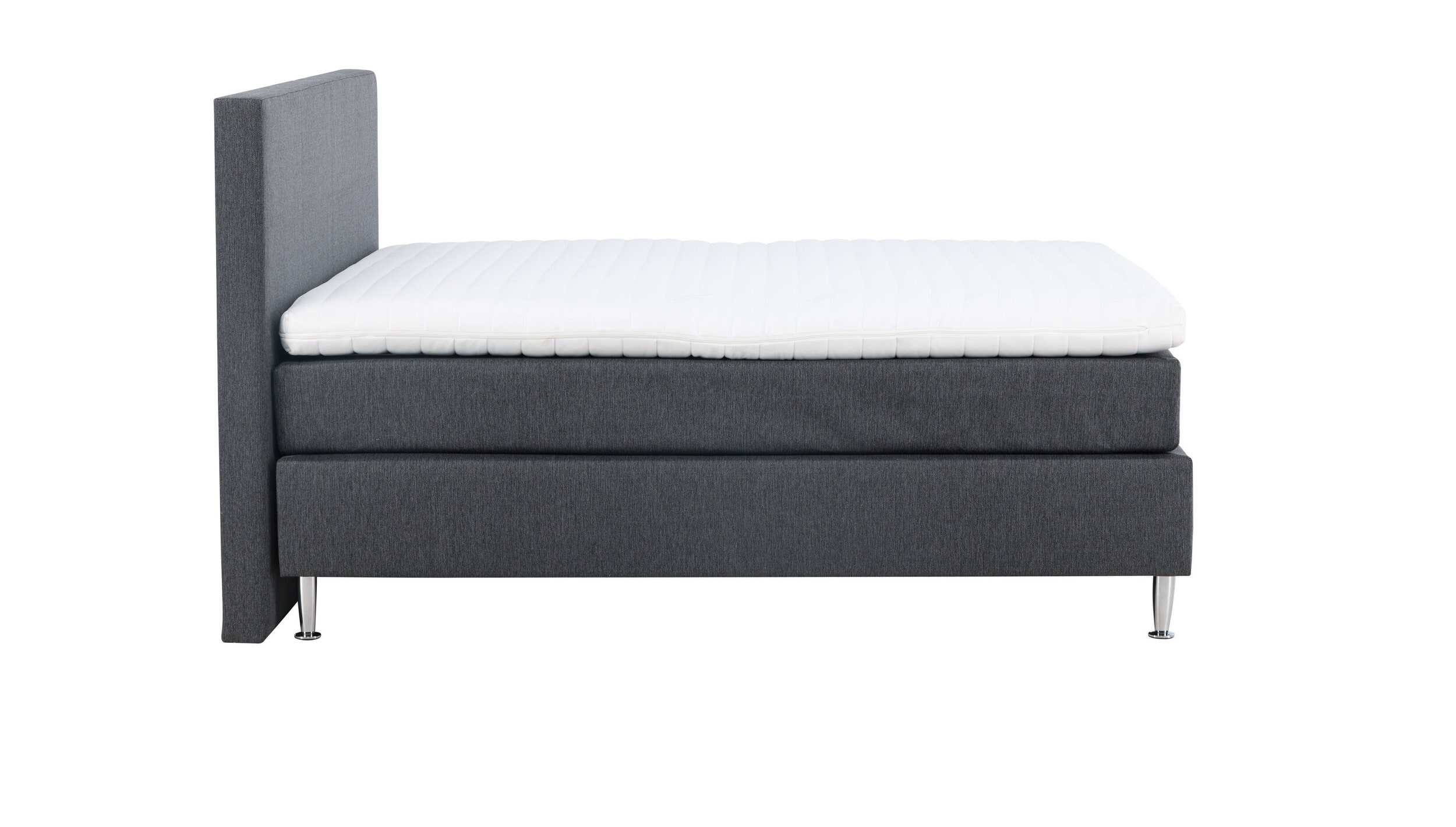 Nohr Bed 'Jacquise' 180 x 200cm, kleur Donkergrjis