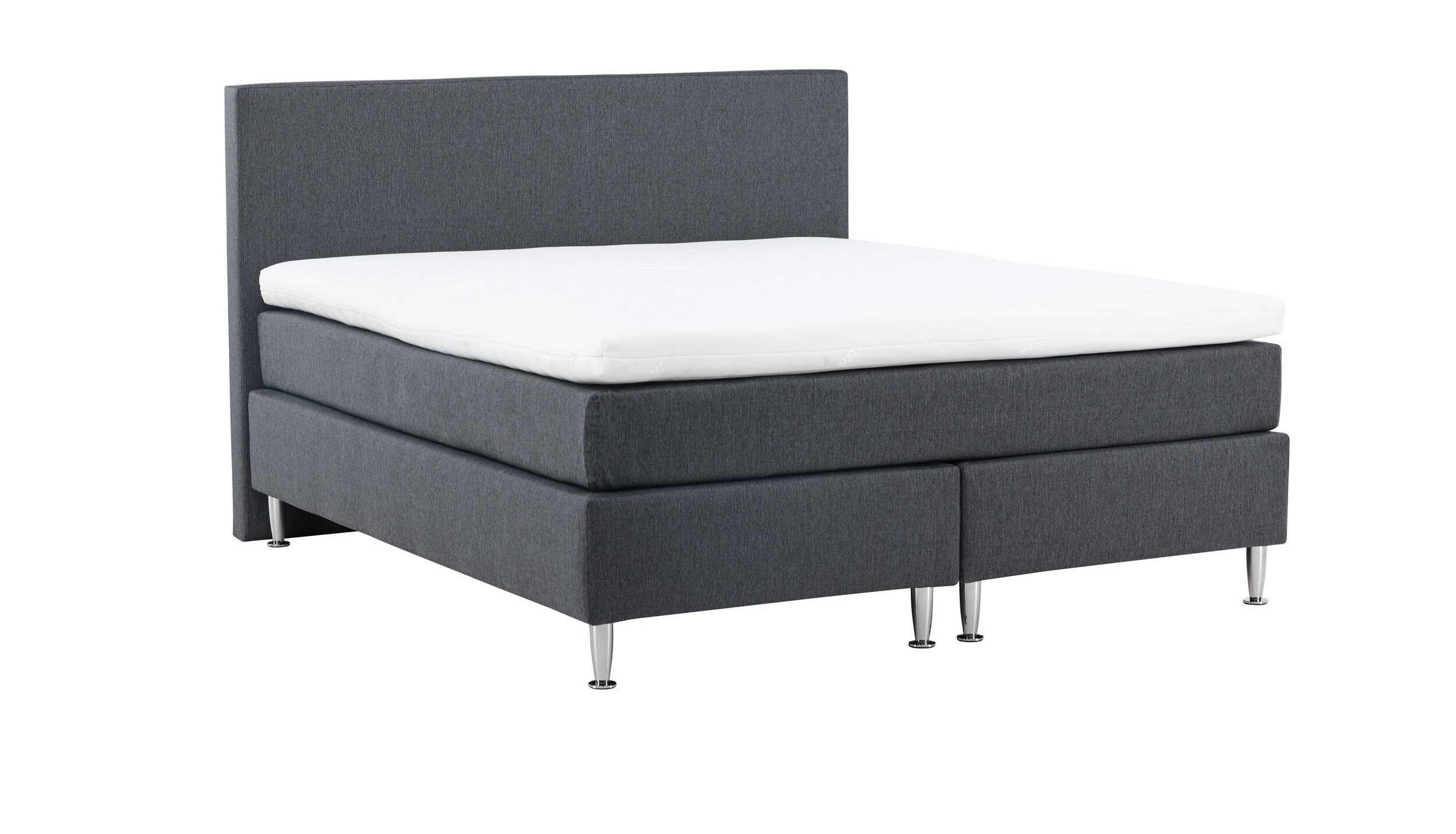 Nohr Bed 'Jacquise' 180 x 200cm, kleur Donkergrjis