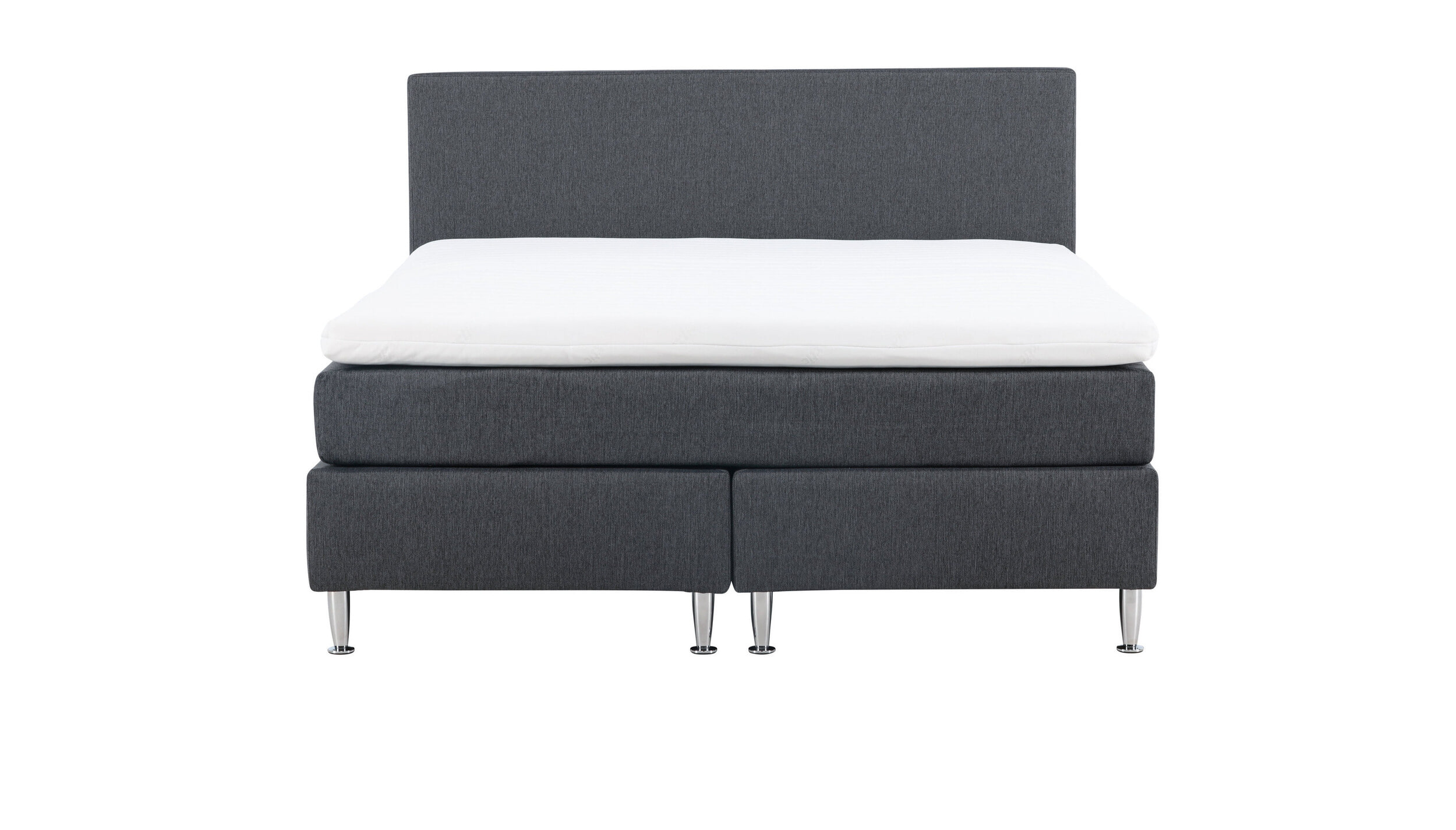 Nohr Bed 'Jacquise' 180 x 200cm, kleur Donkergrjis