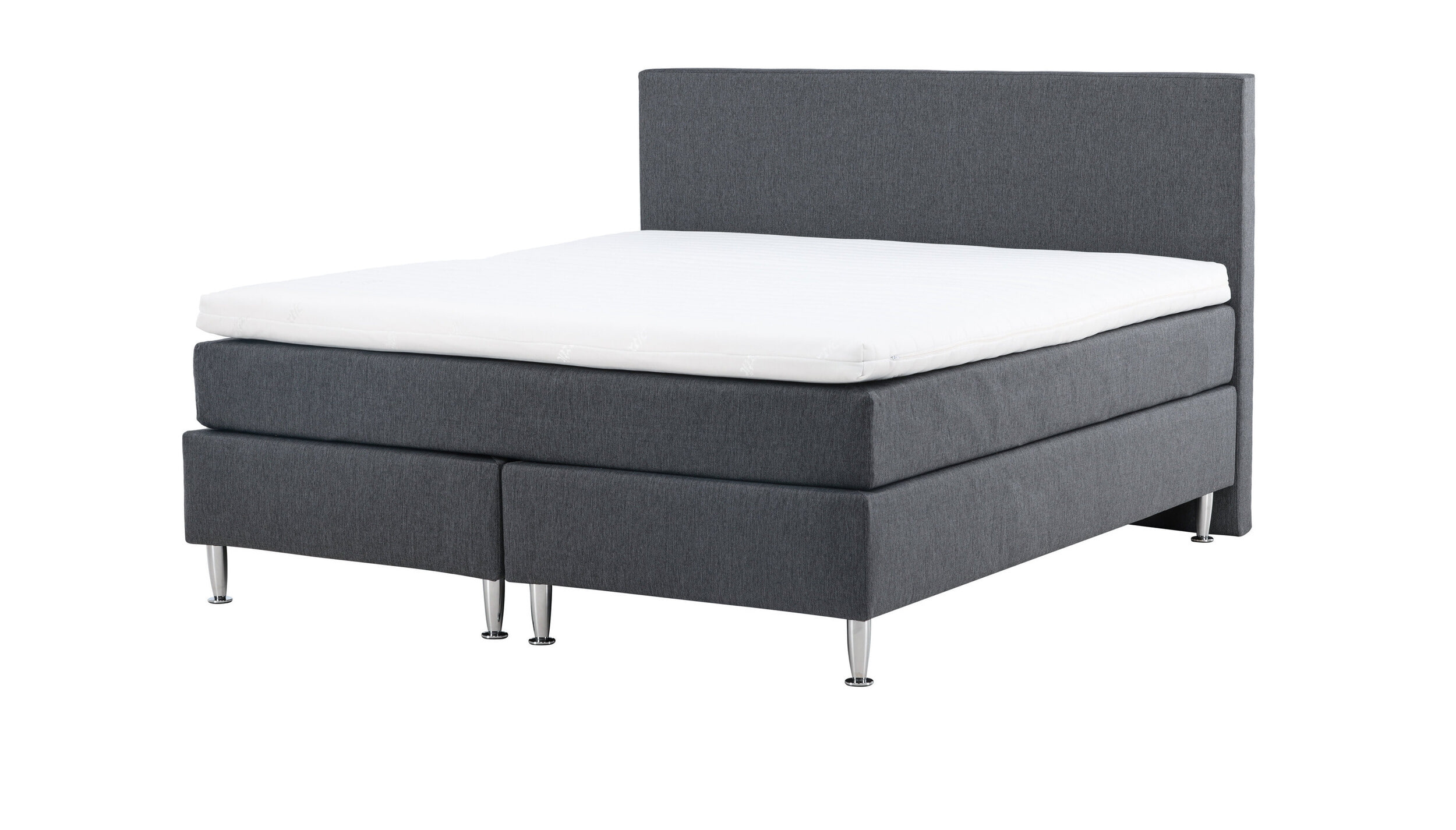 Nohr Bed 'Jacquise' 180 x 200cm, kleur Donkergrjis