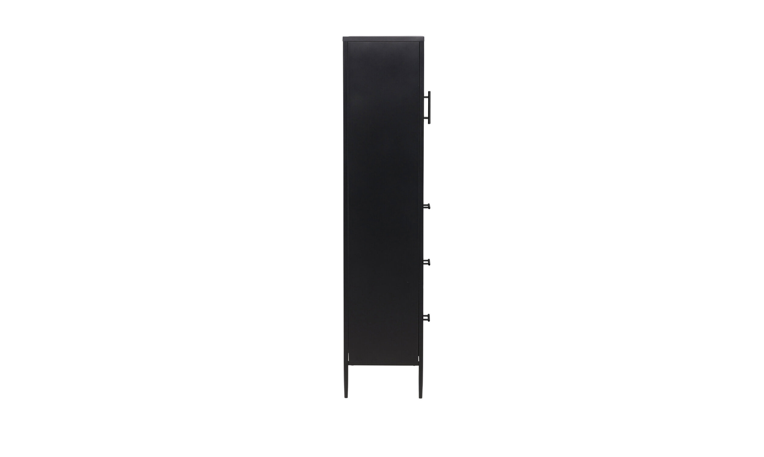Nohr Vitrinekast 'Criag' 160 x 70cm, kleur Zwart