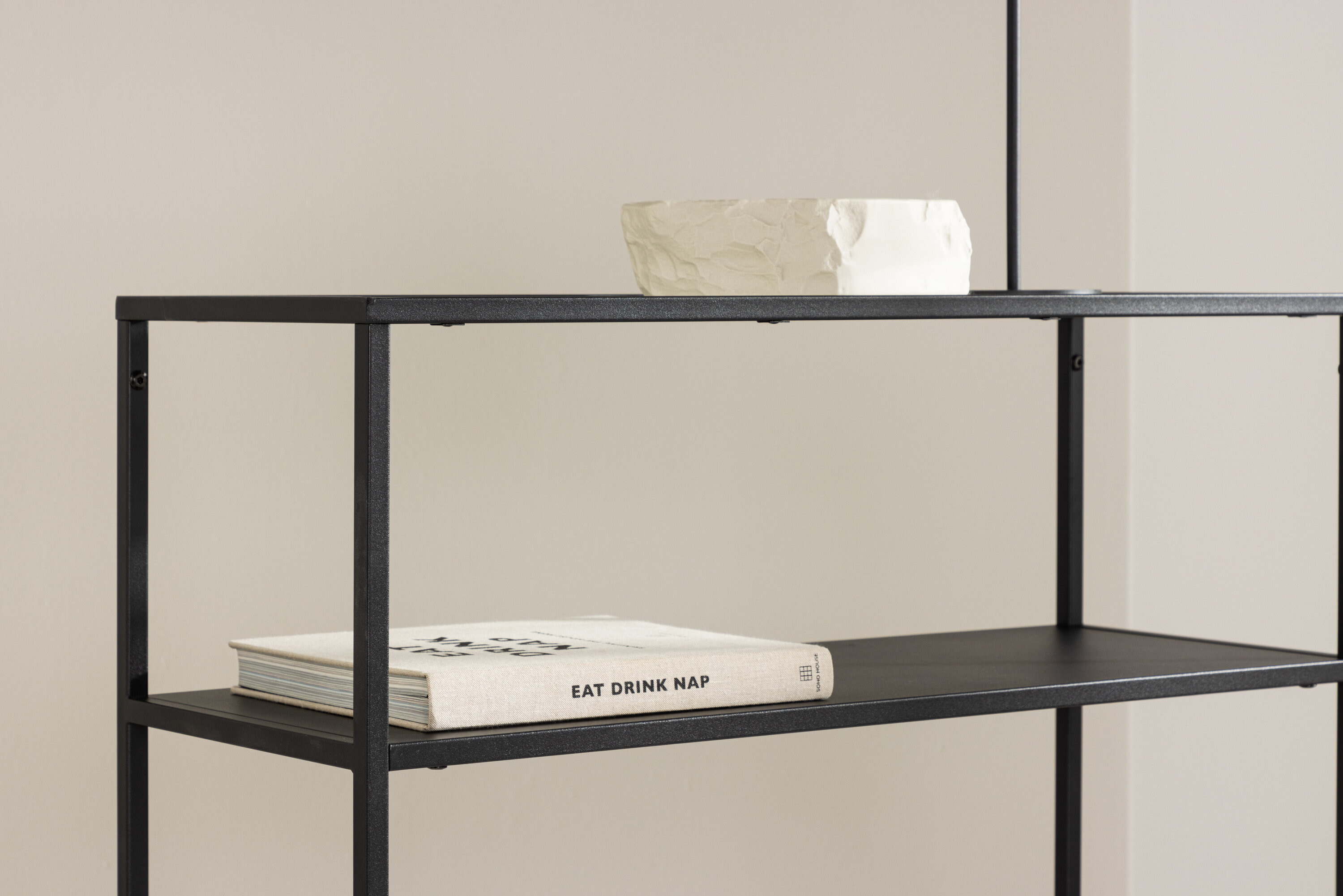 Nohr Sidetable 'Khadijah' 80cm, kleur Zwart