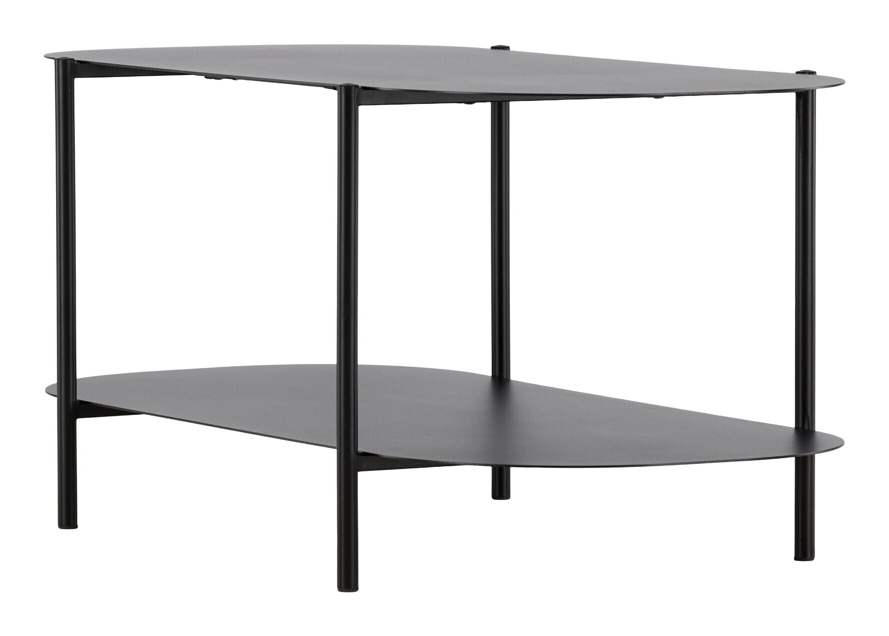 Nohr Ovale Salontafel 'Keyatta' 100 x 50cm, kleur Zwart