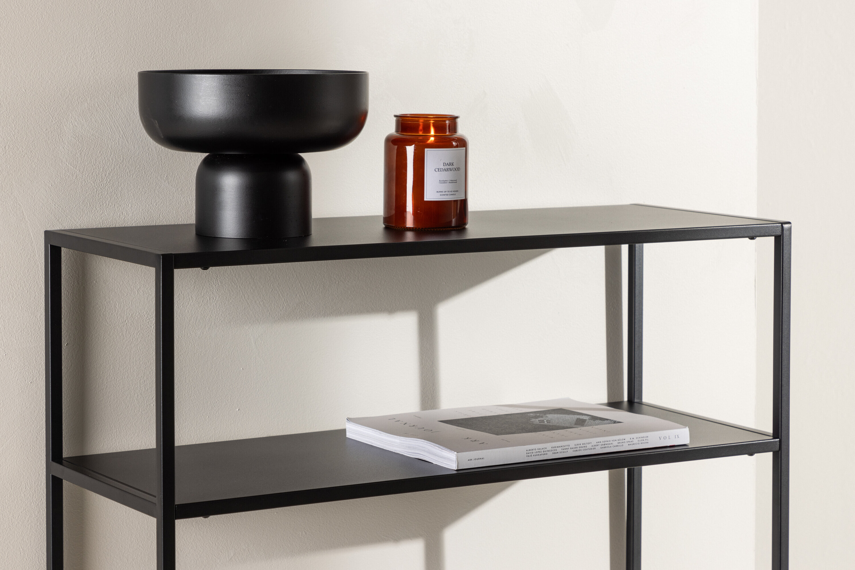 Nohr Sidetable 'Jovani' 80cm, kleur Zwart