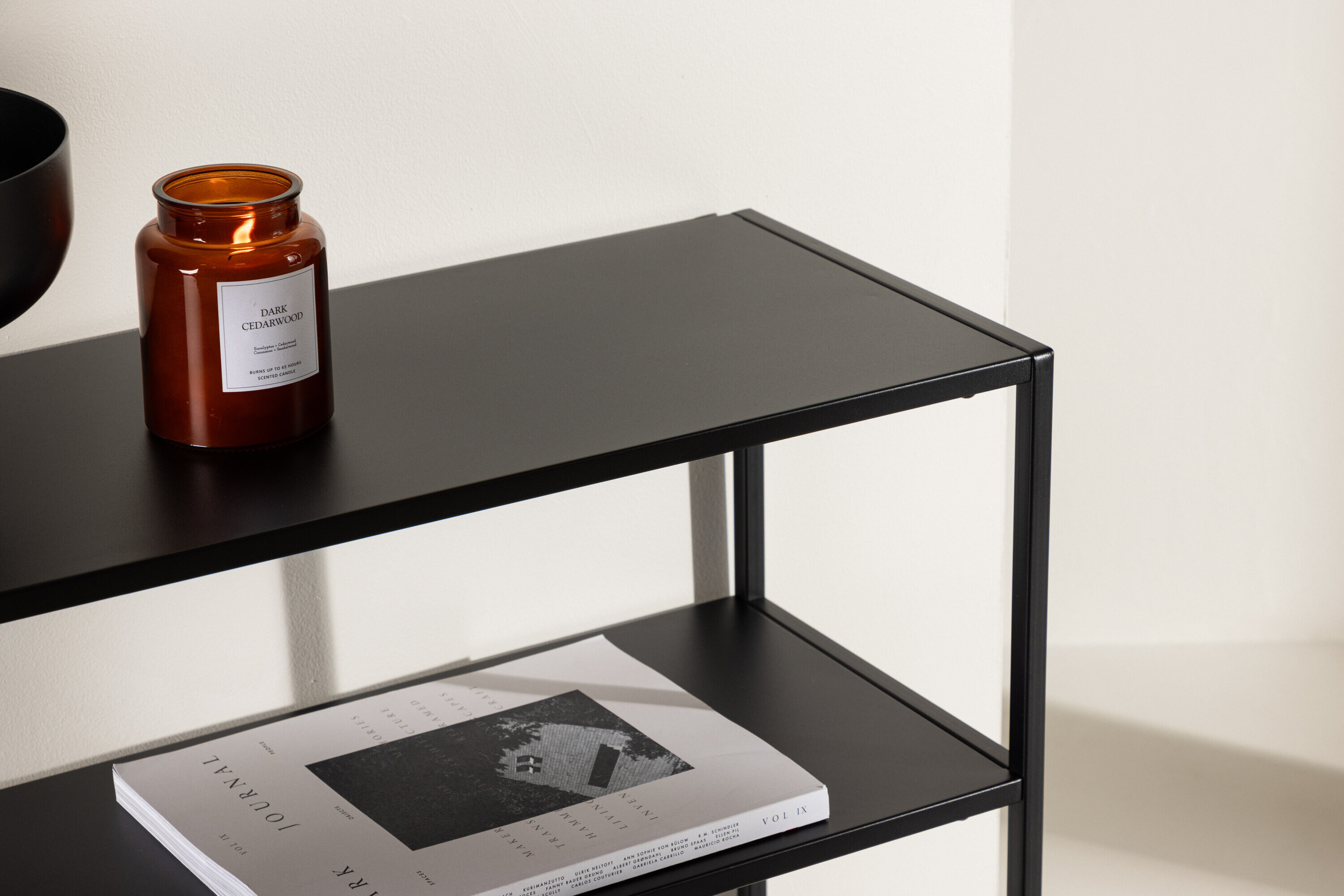 Nohr Sidetable 'Jovani' 80cm, kleur Zwart