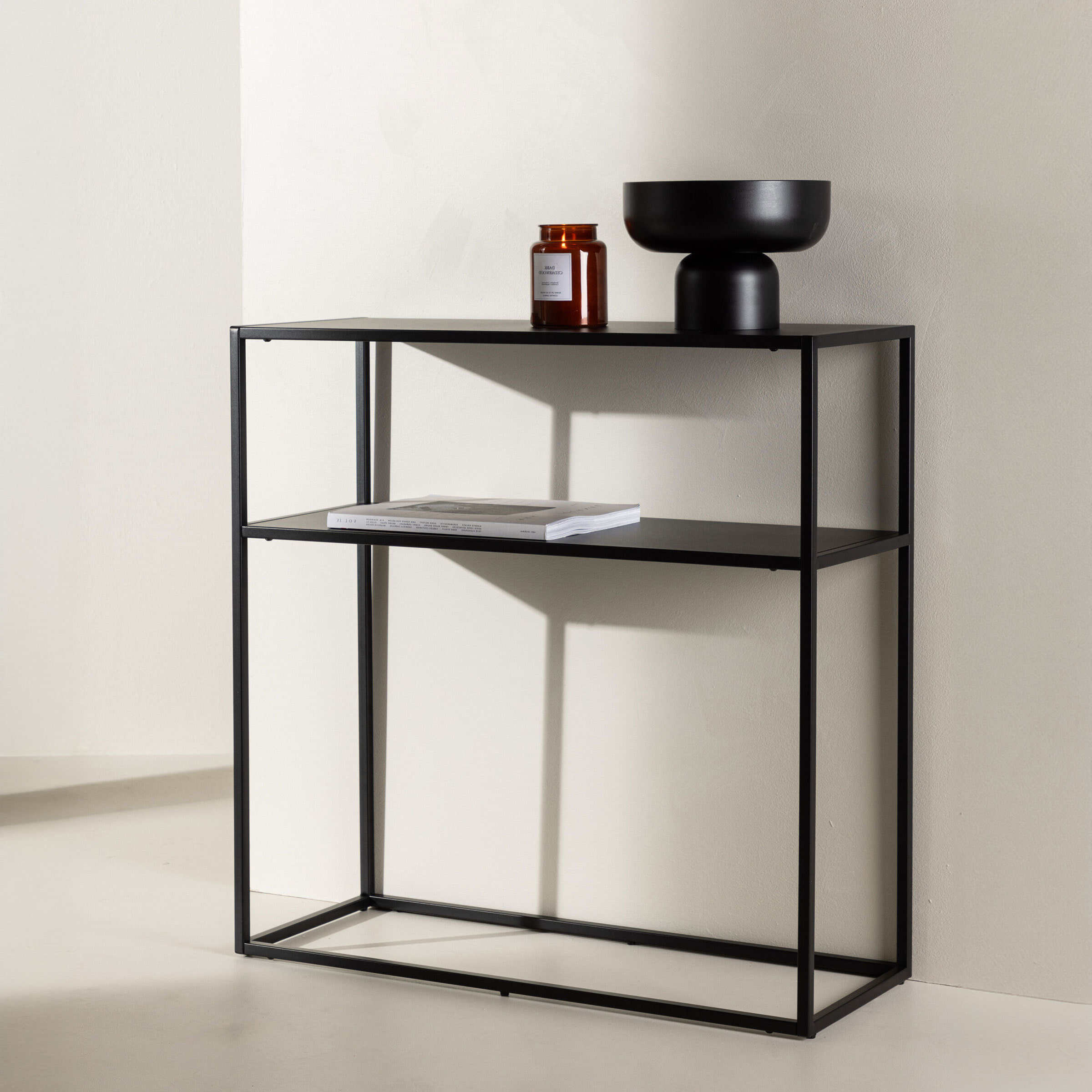Nohr Sidetable Jovani 80cm - Zwart