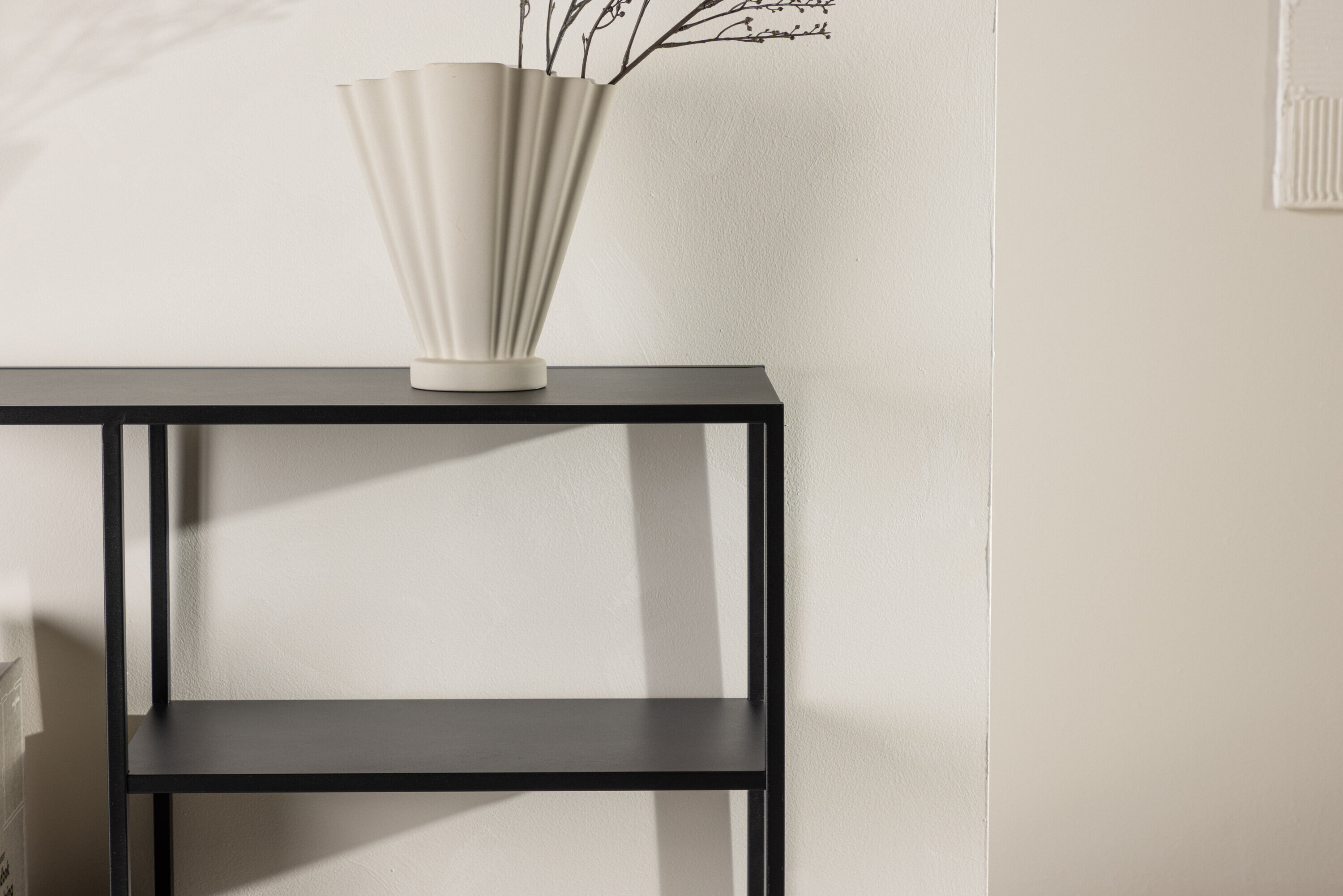 Nohr Sidetable 'Melanee' 80cm, kleur Zwart