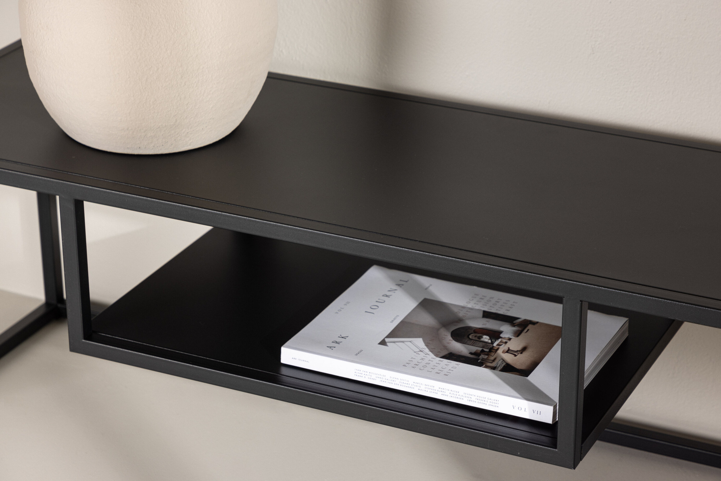 Nohr TV-meubel 'Venancio' 120cm, kleur Zwart