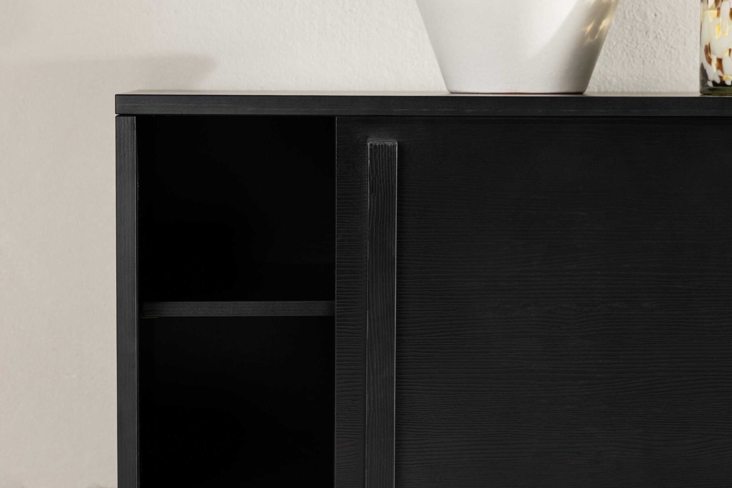 Nohr TV-meubel 'Anas' 180cm, kleur Zwart