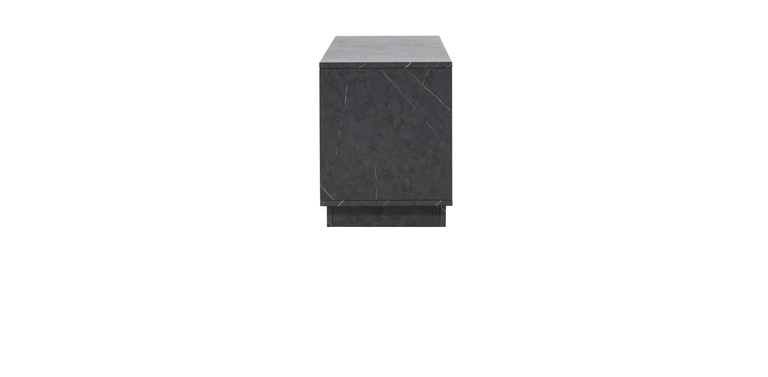 Nohr TV-meubel 'Charla' 180cm, Betonlook, kleur Zwart