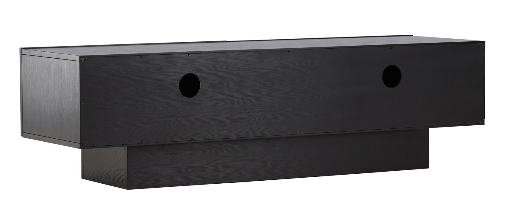 Nohr TV-meubel 'Willam' met 2 kleppen, 160cm, kleur Zwart