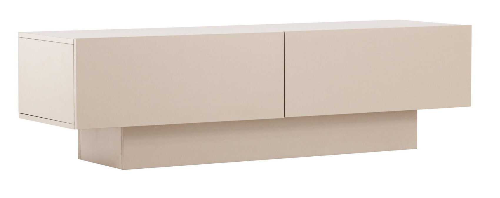 Nohr TV-meubel 'Willam' met 2 kleppen, 160cm, kleur Beige
