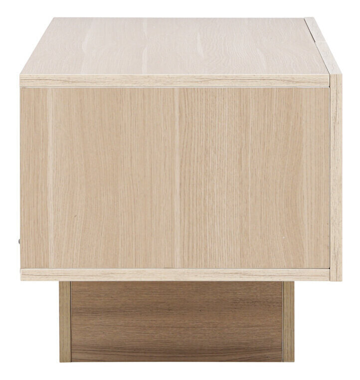 Nohr TV-meubel 'Willam' met 2 kleppen, 160cm, kleur Whitewash