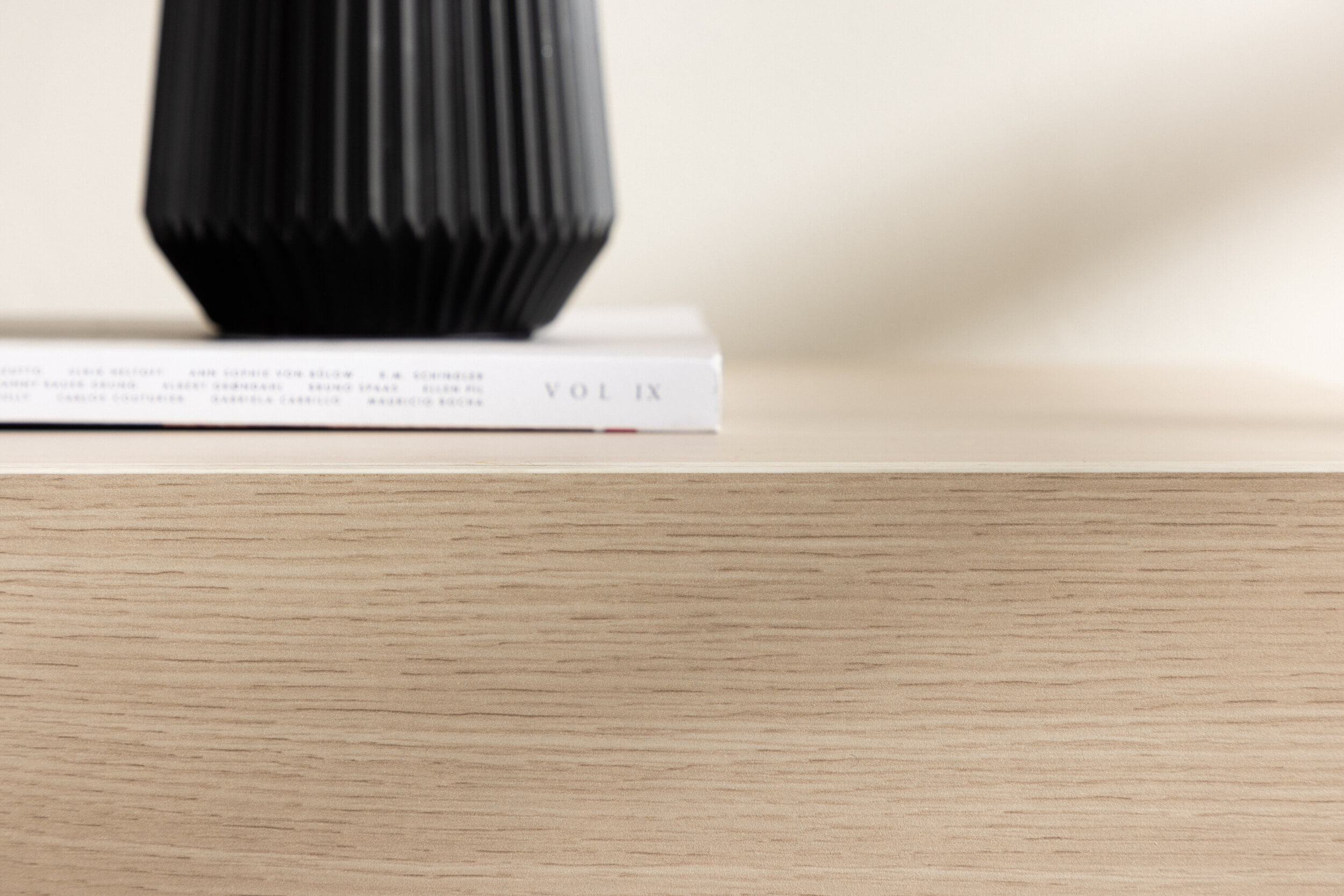 Nohr TV-meubel 'Willam' met 2 kleppen, 160cm, kleur Whitewash