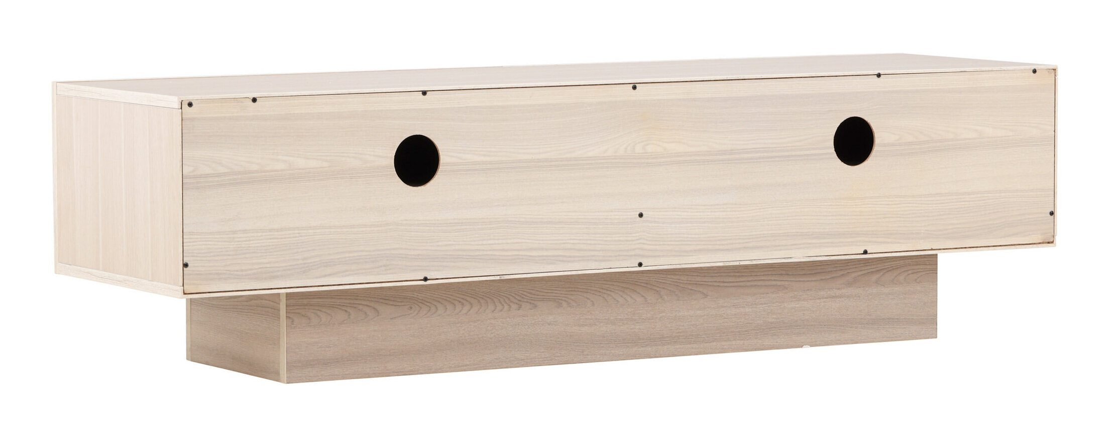 Nohr TV-meubel 'Willam' met 2 kleppen, 160cm, kleur Whitewash