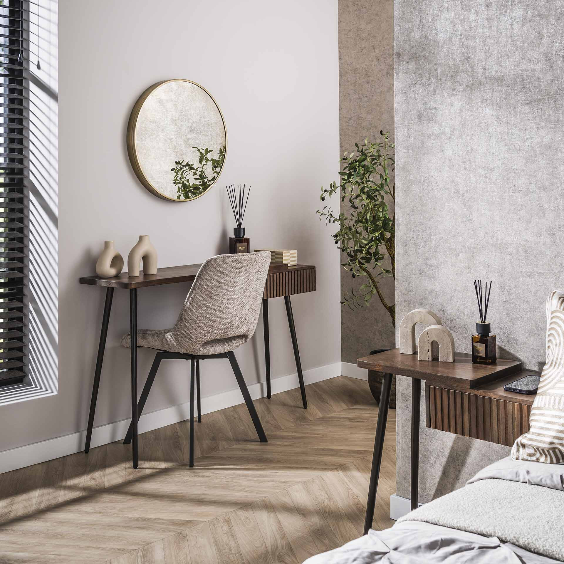 LifestyleFurn Sidetable/Kaptafel 'Alania' Acaciahout, 120cm