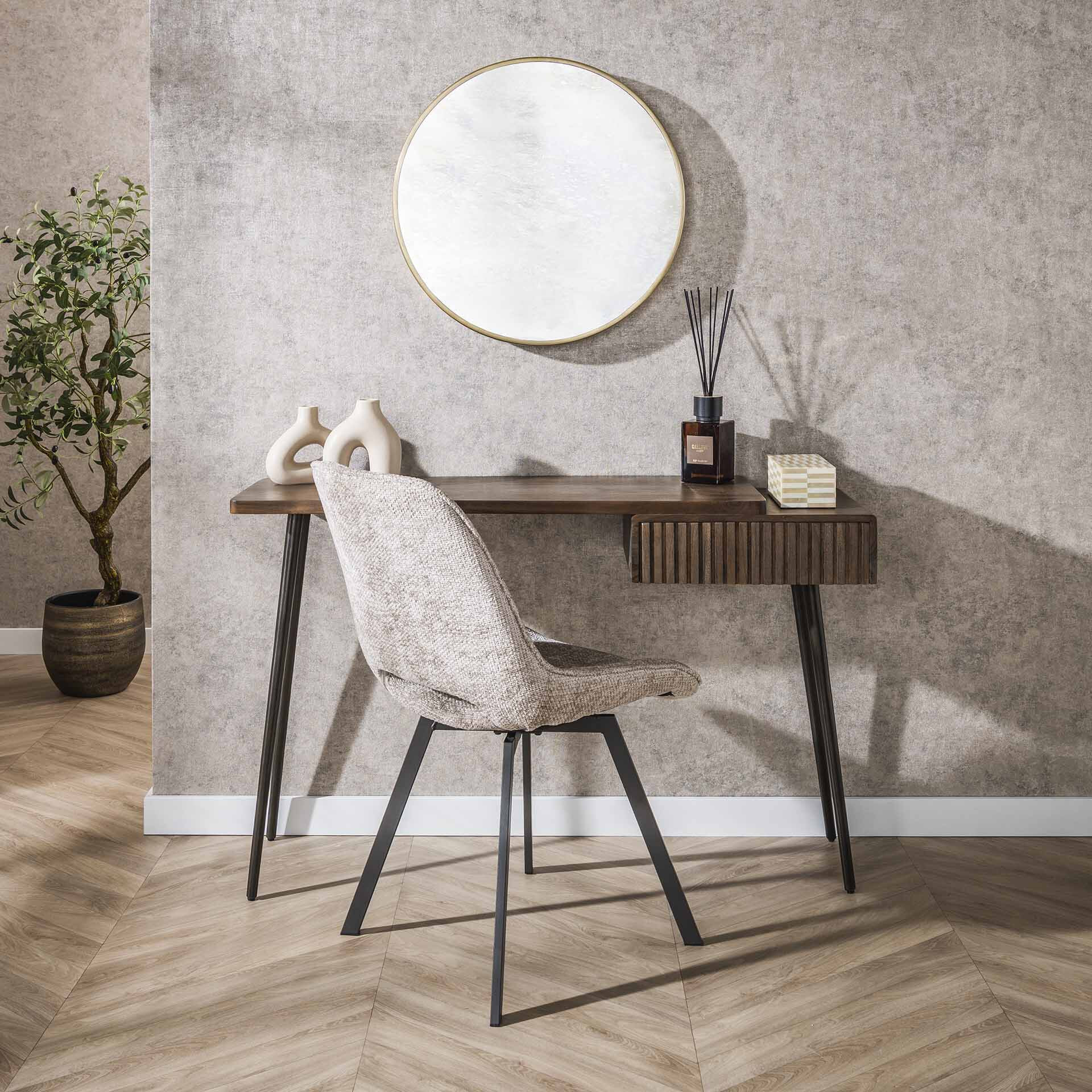 LifestyleFurn Sidetable/Kaptafel 'Alania' Acaciahout, 120cm