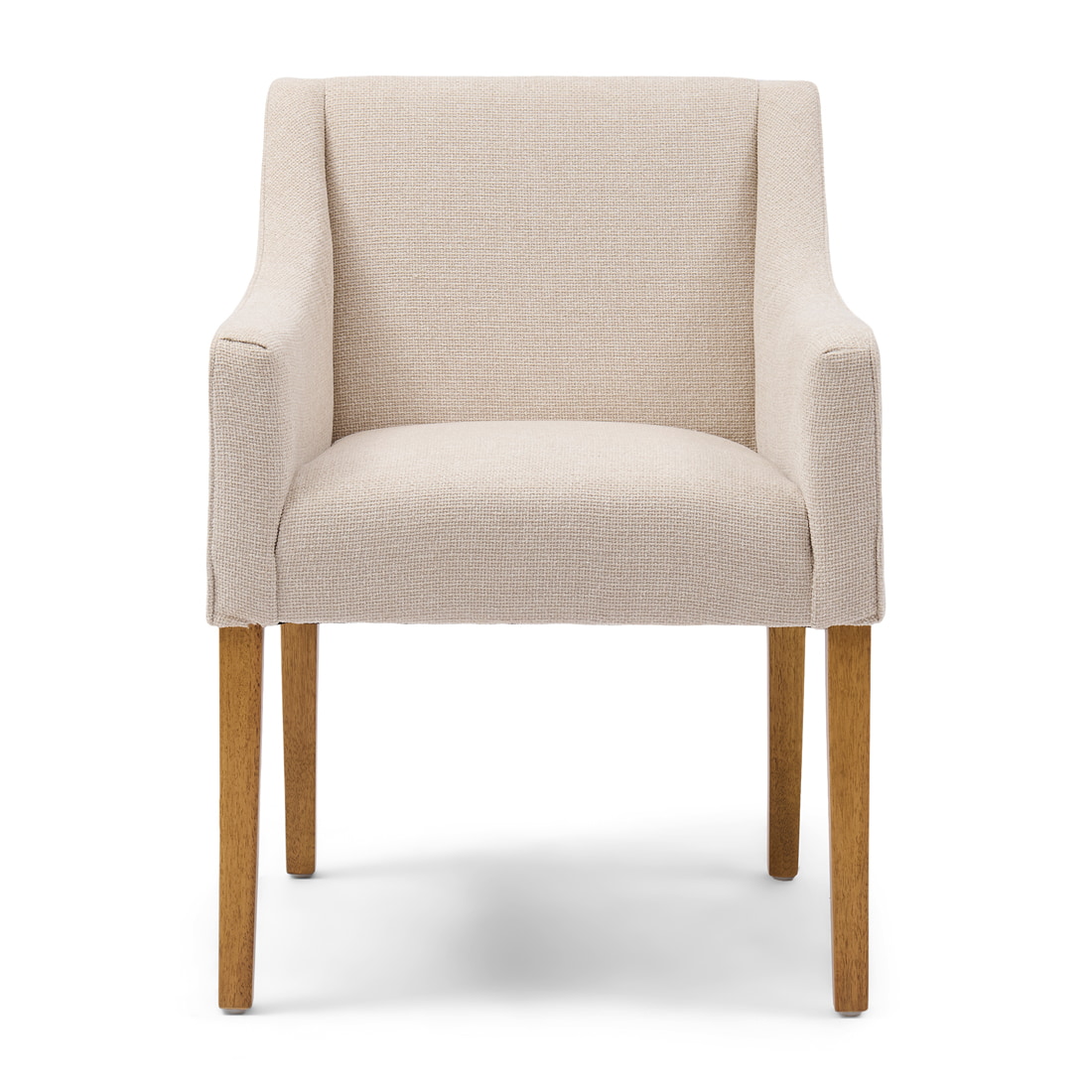 Rivièra Maison Eetkamerstoel 'Savile Row' Chenille Jacquard, kleur Glossy Flax