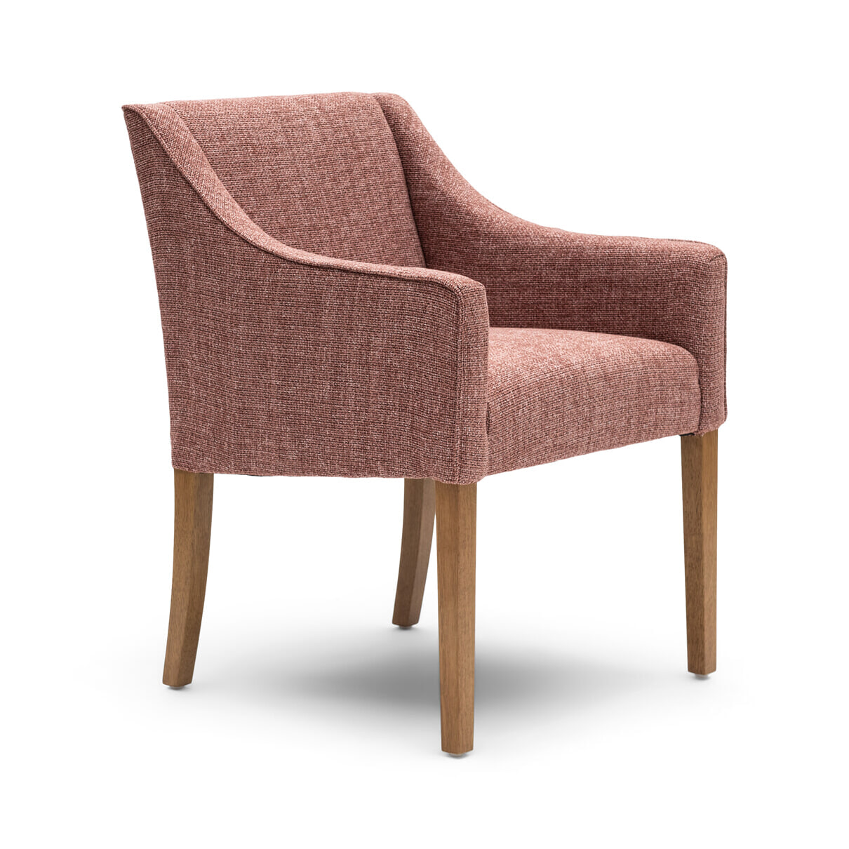 Rivièra Maison Eetkamerstoel Savile Row Chenille Jacquard - Coral Pink