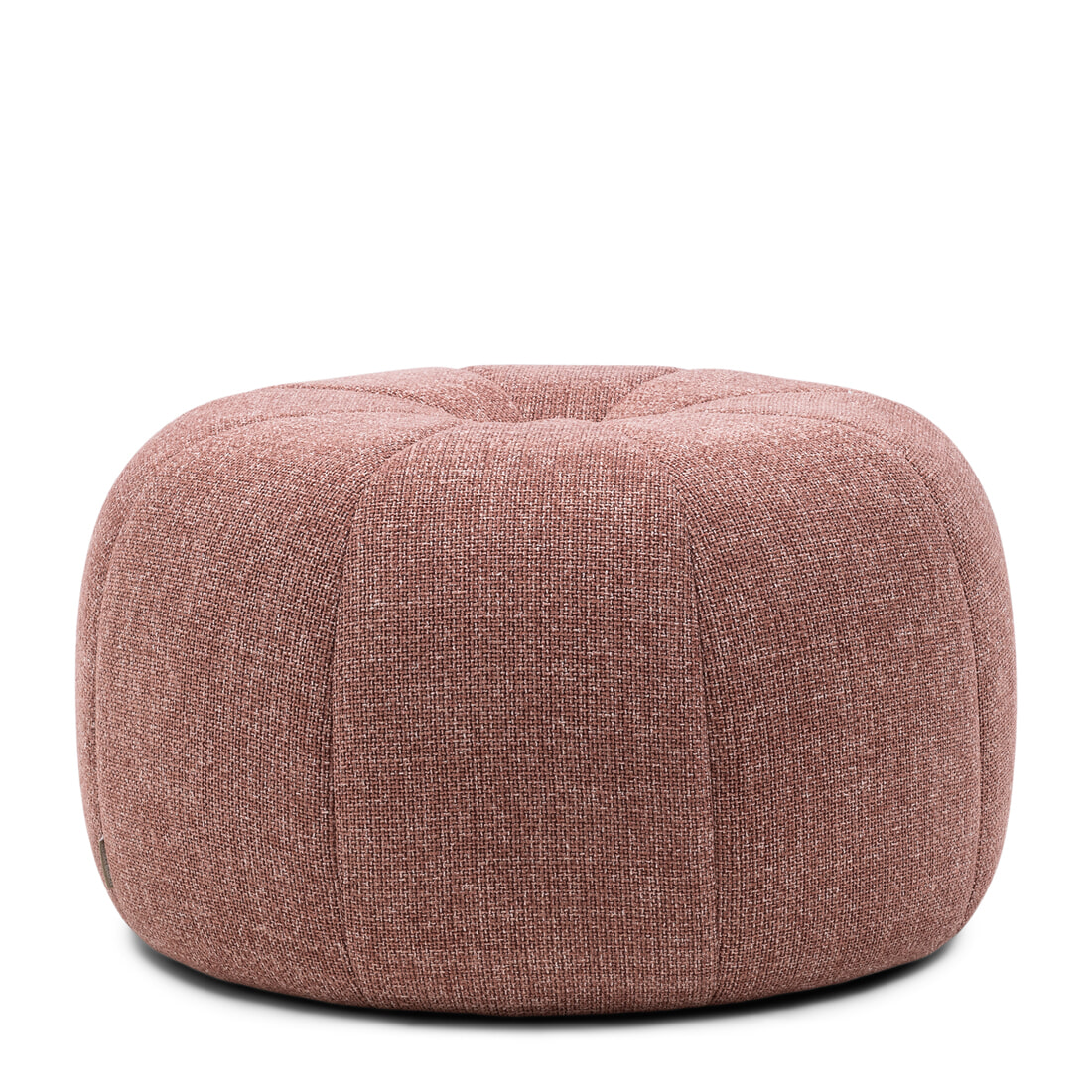 Rivièra Maison Poef Falcone Chenille - Coral Pink