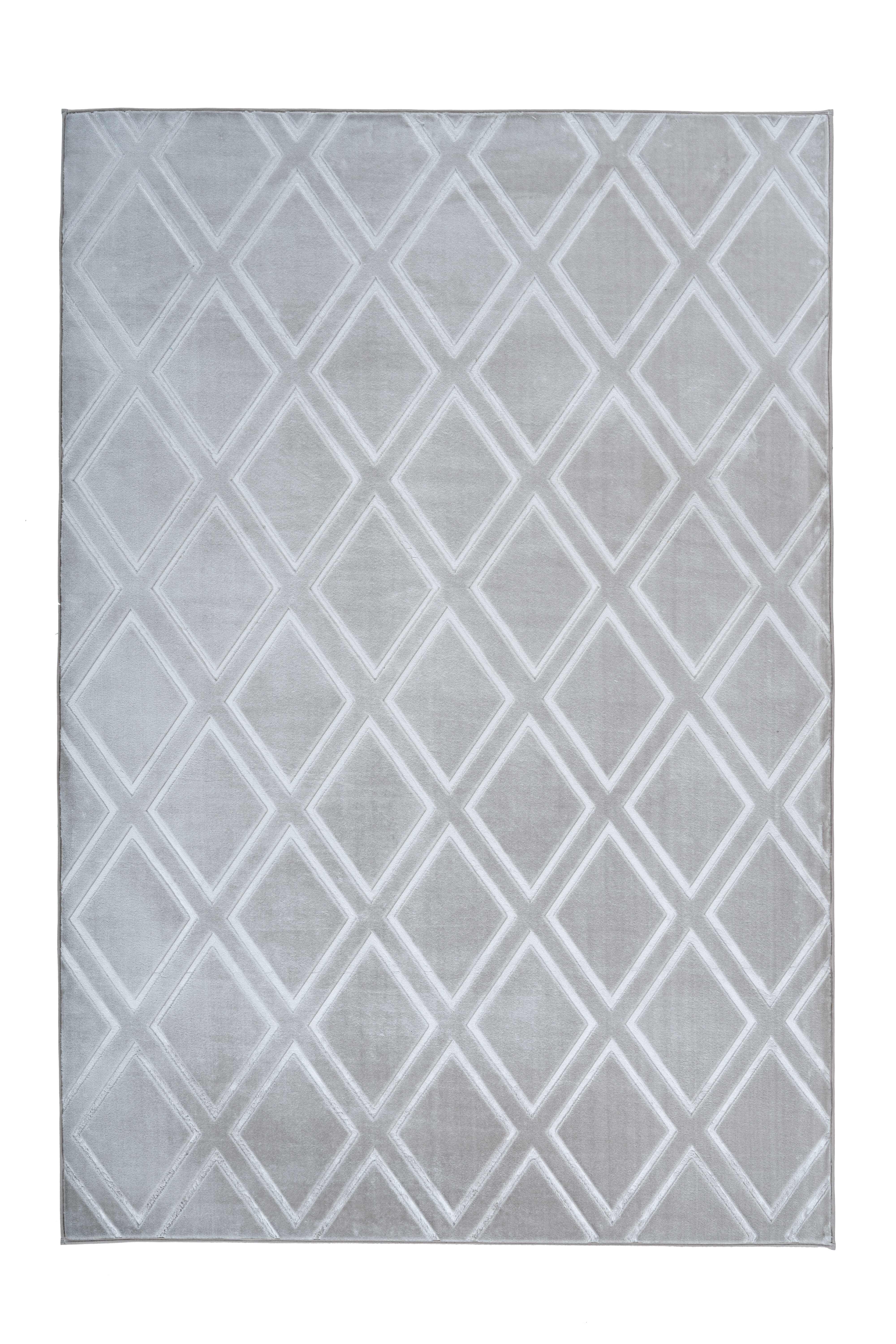 Kayoom Vloerkleed 'Monroe 300' kleur grijs, 120 x 170cm