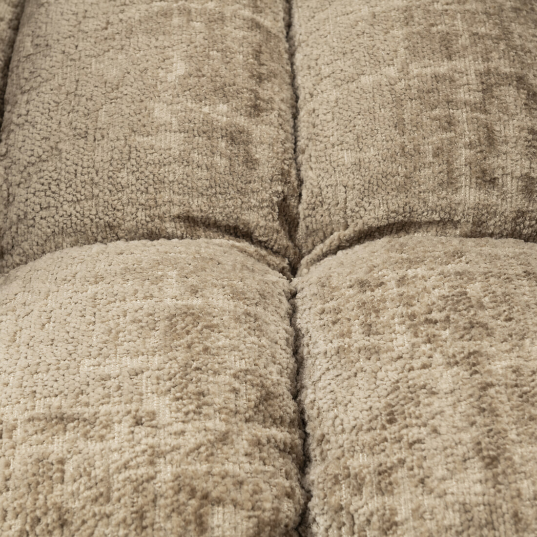 Rivièra Maison Draaifauteuil 'Arosa' Chenille, kleur Taupe