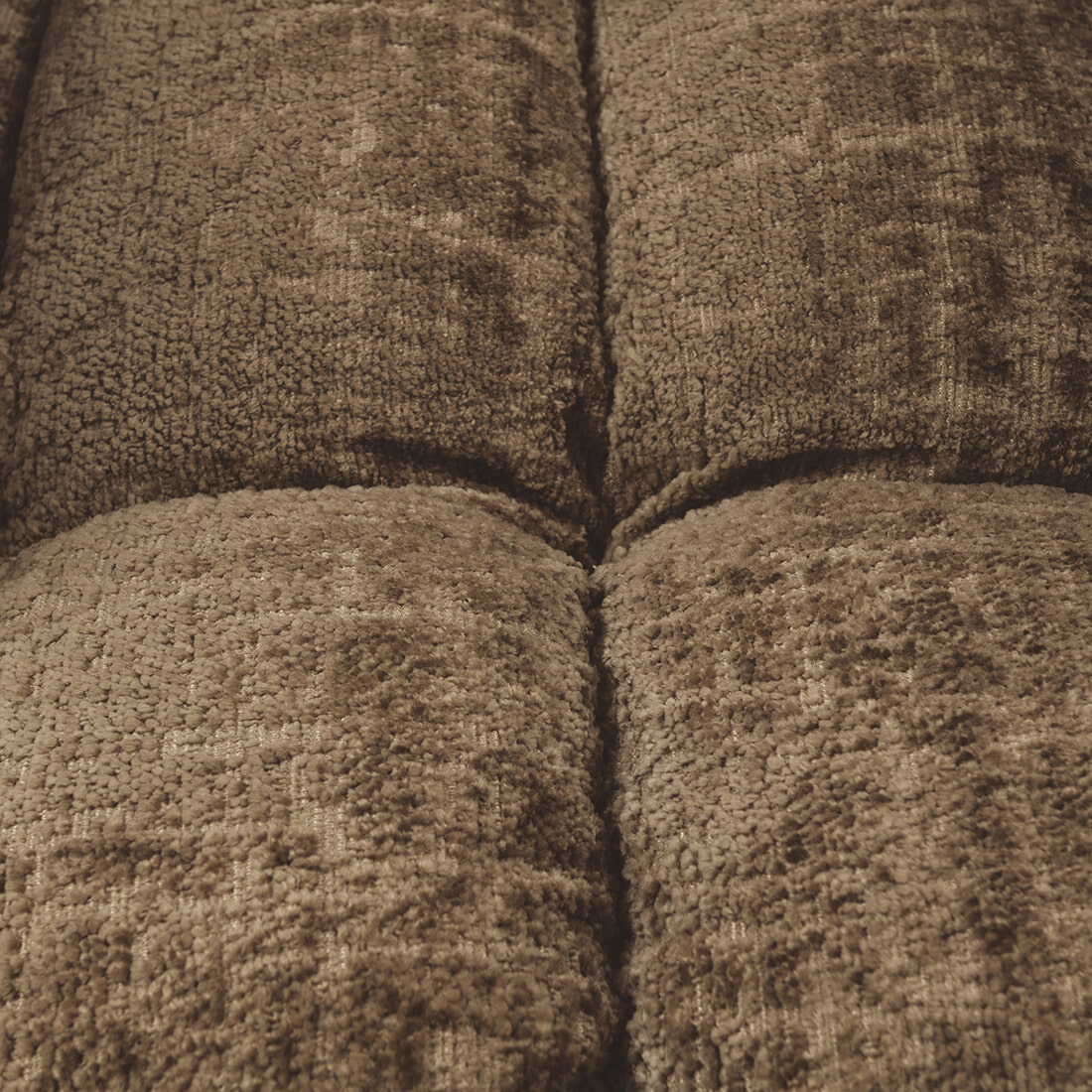 Rivièra Maison Draaifauteuil 'Arosa' Chenille, kleur Bruin
